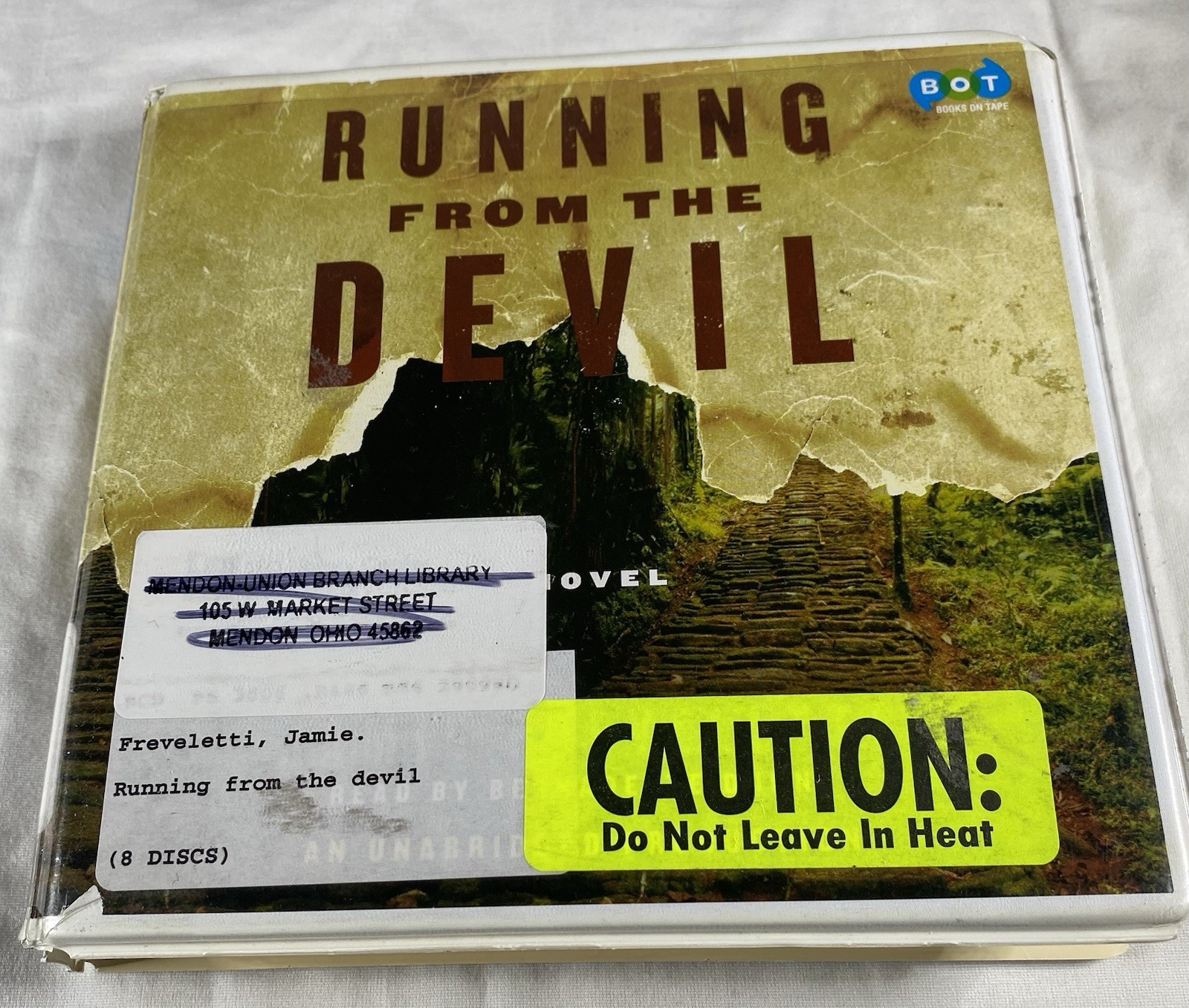 Running From The Devil Jamie Freveletti Audiobook CDs Ex Library