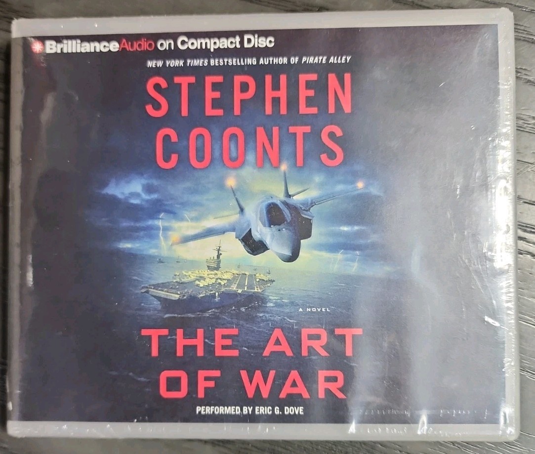 The Art of War by Stephen Coonts NEW 6 CDs Audiobook Performed By Eric G Dove