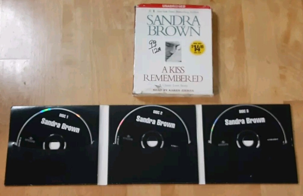 Lot Of Four Audiobooks — Cross Roads, Love Story, A Kiss Remembered