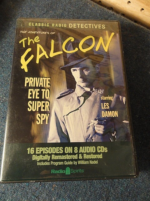 RADIO SPIRITS THE FALCON PRIVATE EYE TO SUPER SPY, OLD TIME RADIO, 16 EPISODES