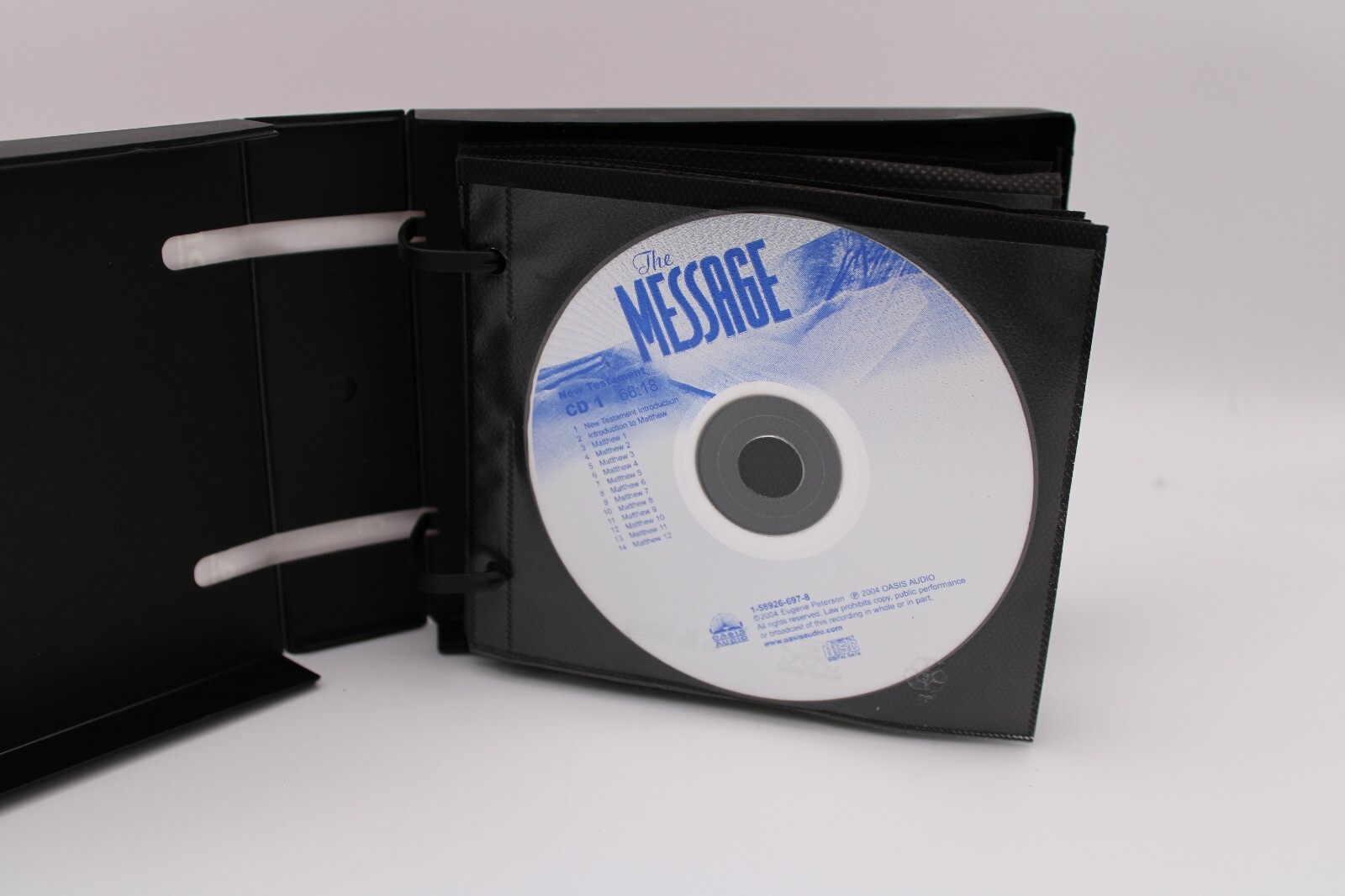 The Message Bible: New Testament Oasis Audio 20 CDs Unabridged Contemporary