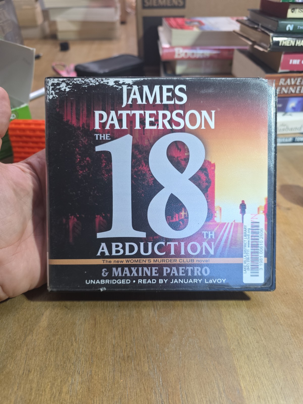 The 18th Abduction LIB/e, James Patterson and Maxine Paetro, 2019, 7 CDs