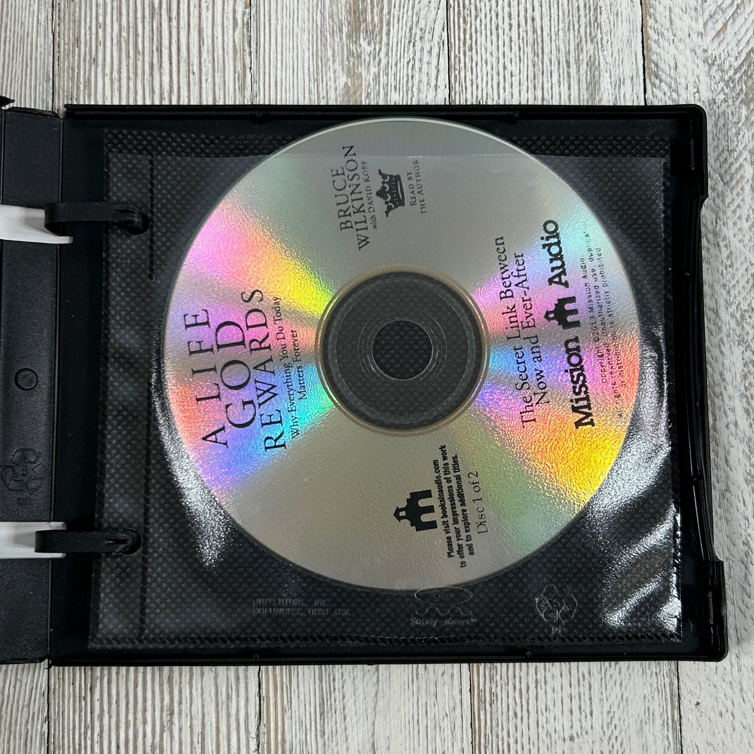 A Life God Rewards by Bruce Wilkinson Audiobook CDs Unabridged 2 Discs