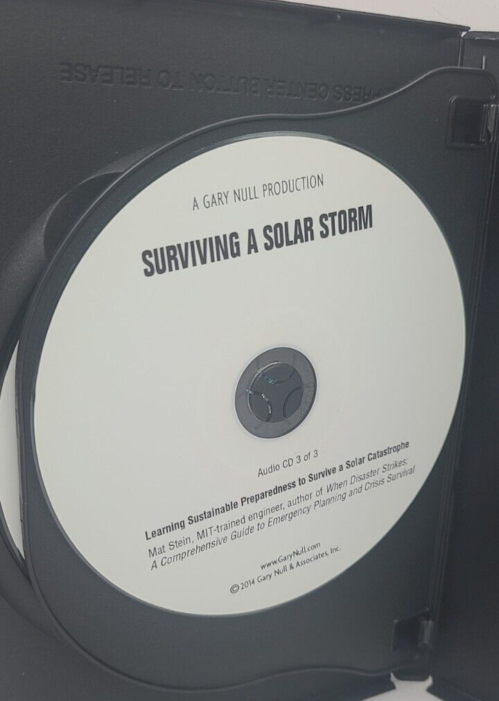 Surviving a Solar Storm audio CD — a Gary Null Production