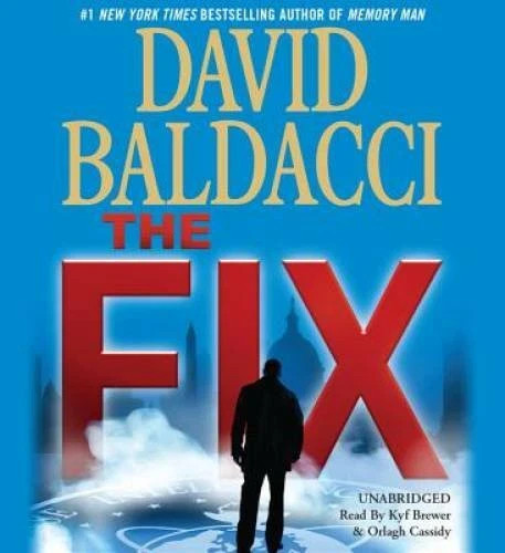David Baldacci The Fix Audiobook 7-CD Set — Like New