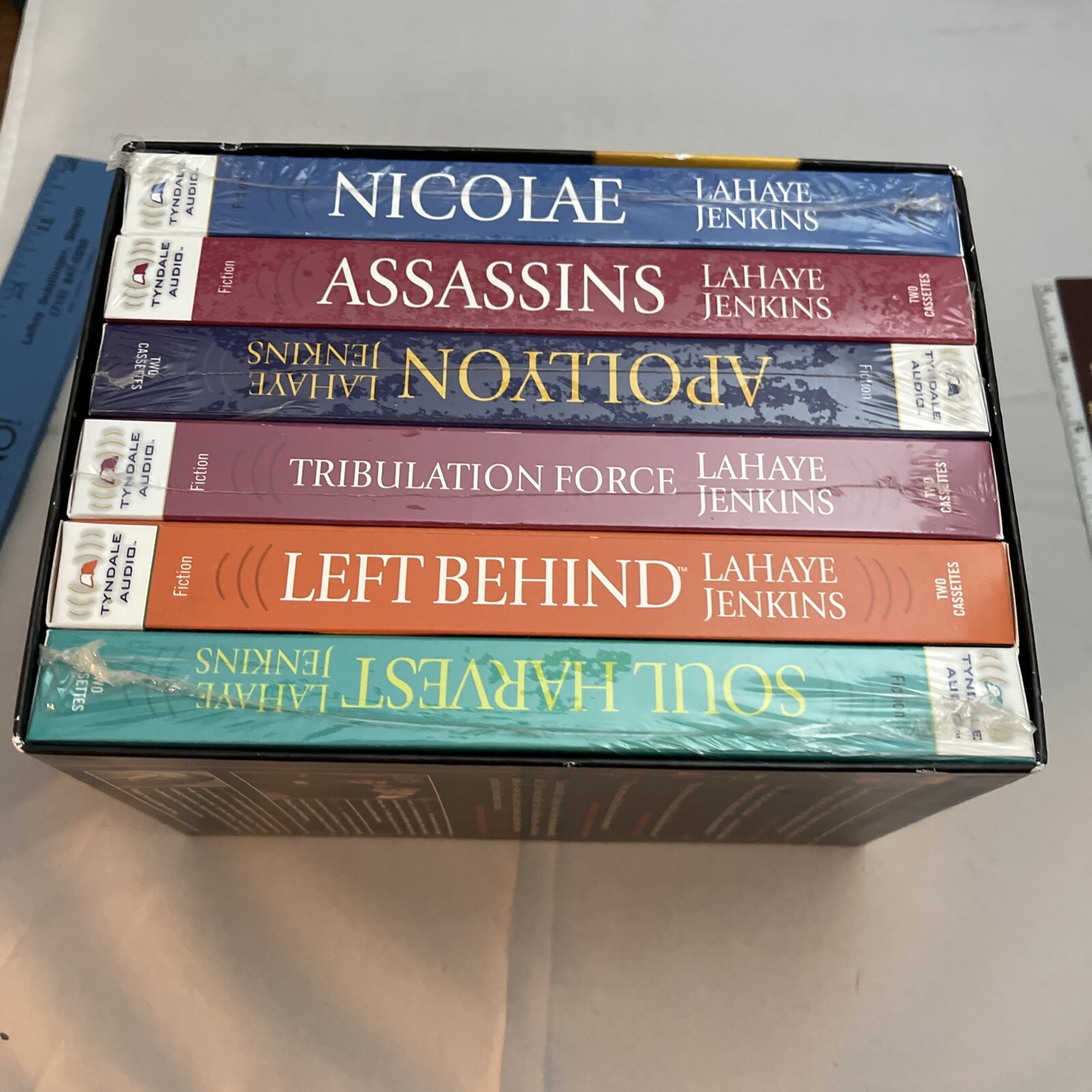 Left Behind Series 1-6 Volumes Audio Gift Collection Cassettes LaHaye Jenkins