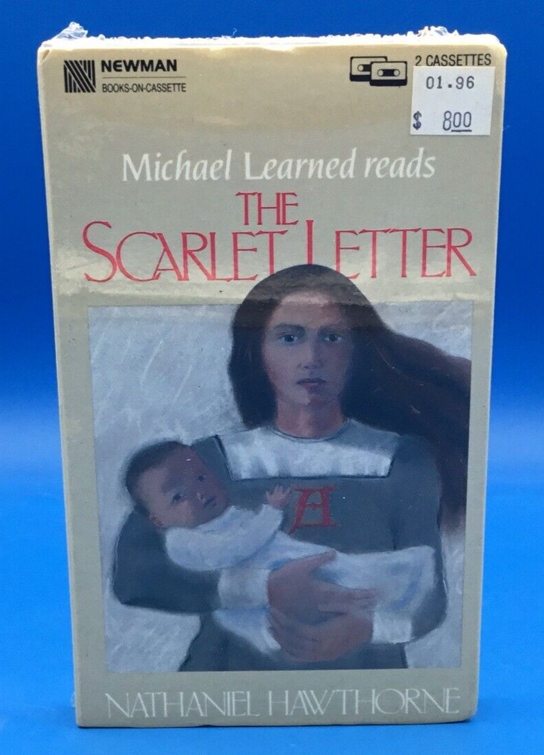 THE SCARLET LETTER By Nathaniel Hawthorn Cassette Audiobook NEW Free Shipping!
