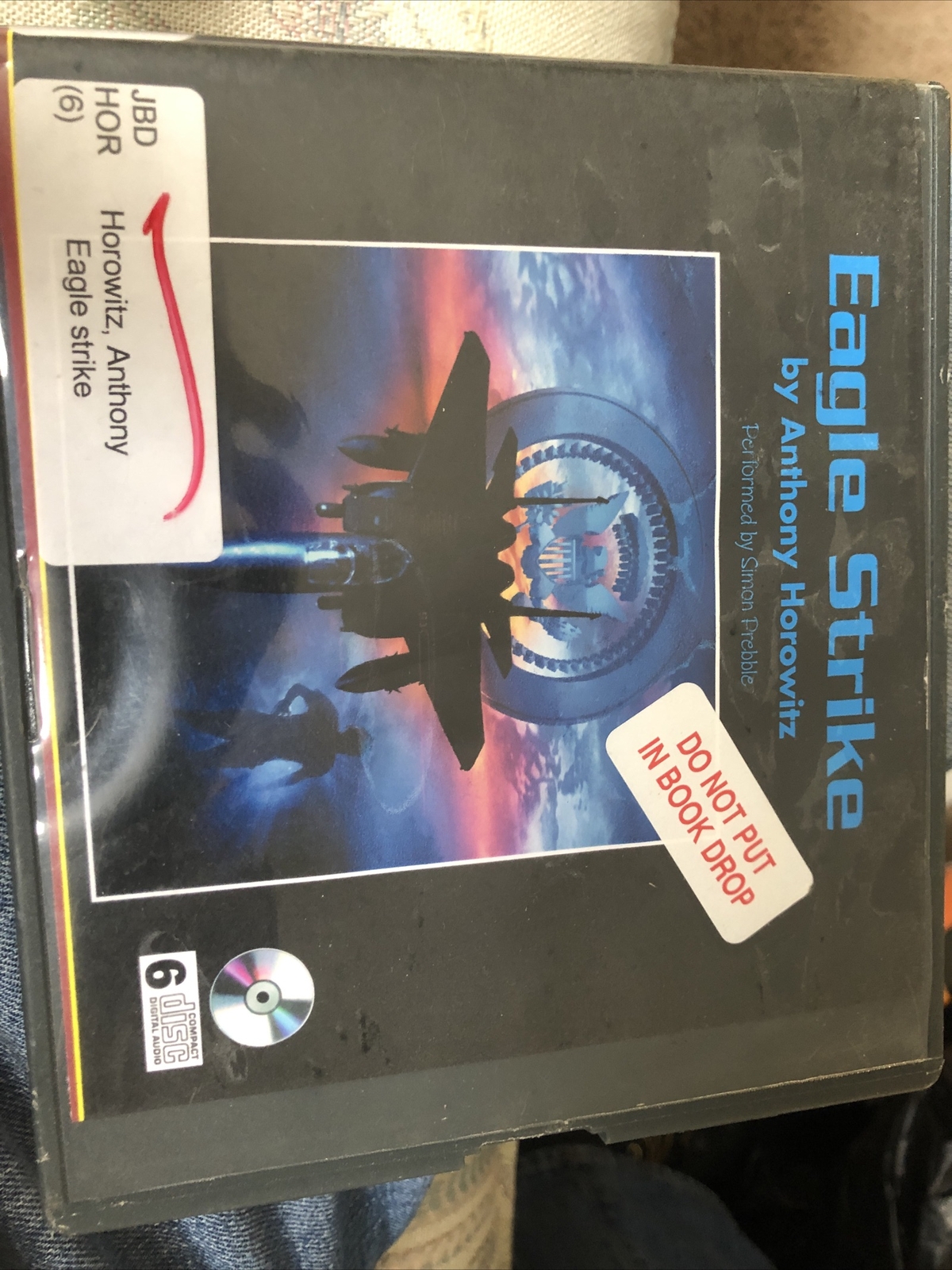 Audiobook YA «Eagle Strike» By Anthony Horowitz ~ Unabridged Ex-Lib Novel T3