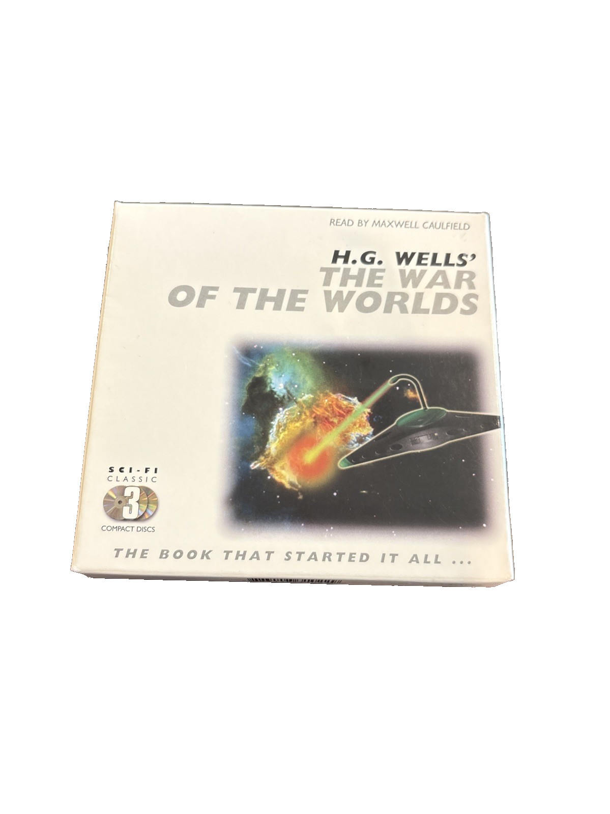The War Of The Worlds — H.G. WELLS — Audio Book — 3 CD’s — 235 Minutes