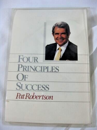 (NEW) Four Principles of Success (1985 2 Audio Cassettes) Pat Robertson CBN