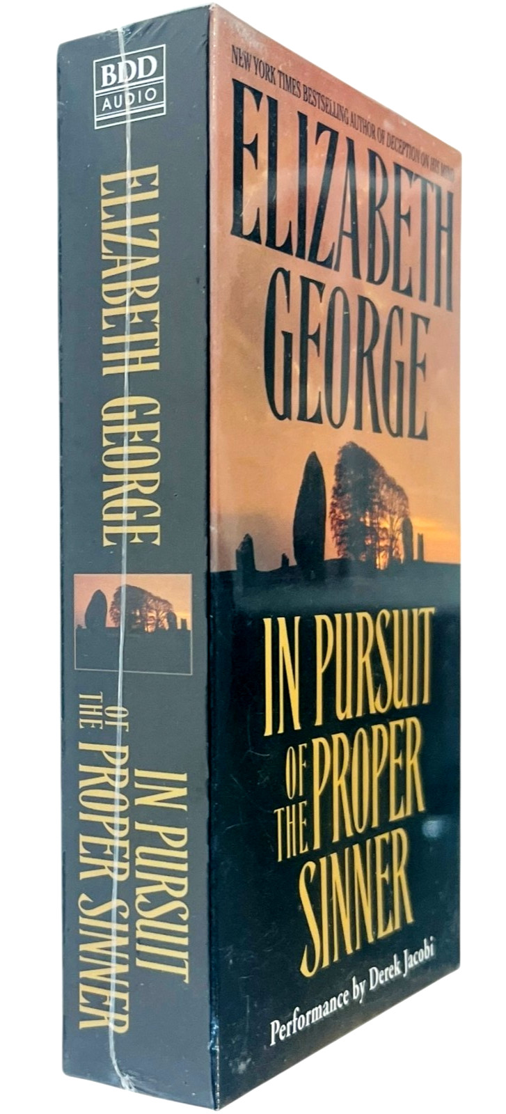 Elizabeth George — In Pursuit of the Proper Sinner — Audio Cassette Book — NEW