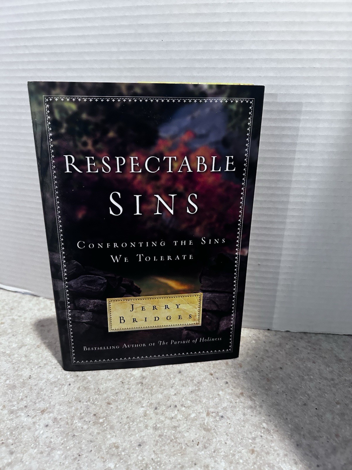 Respectable Sins By Jerry Bridges New Unread 2007 Hardback Dust Jacket Fine Cond