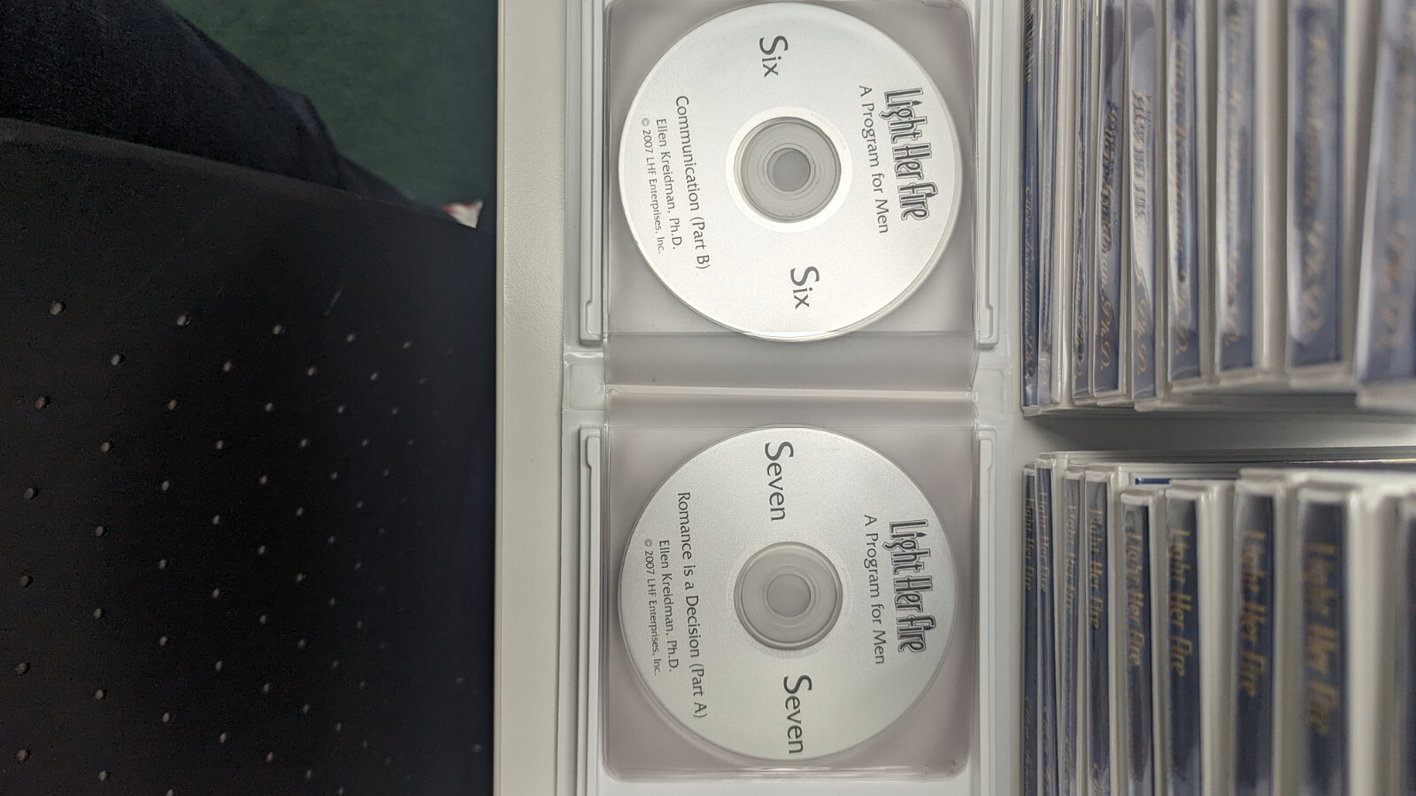 Light Her Fire Relationship Course CDs By Dr Ellen Kreidman (Lot Of 20 New)