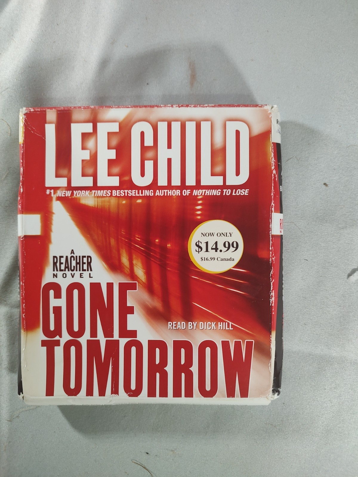 Lee Child Gone Tomorrow A Jack Reacher Novel (2010, Compact Disc)