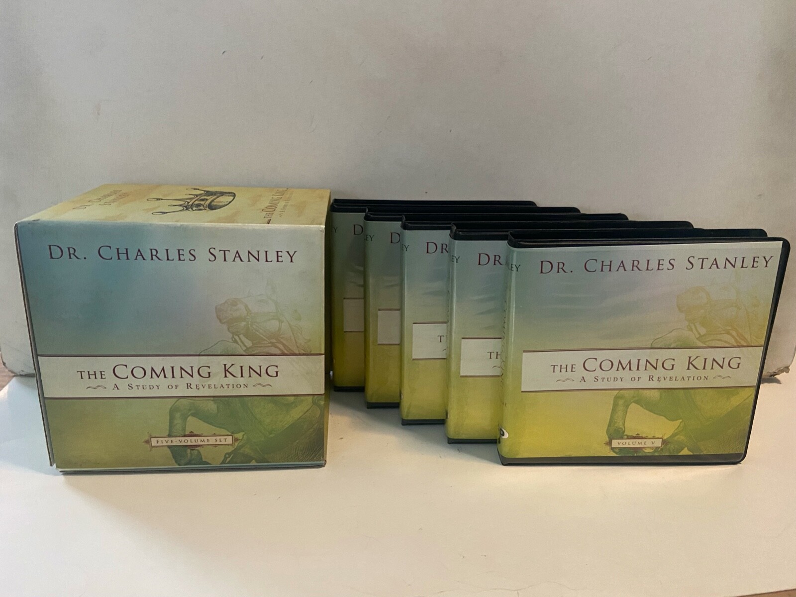 Dr. Charles Stanley The Coming King A Study Of Revelation 5 Volume 31 CD Box Set