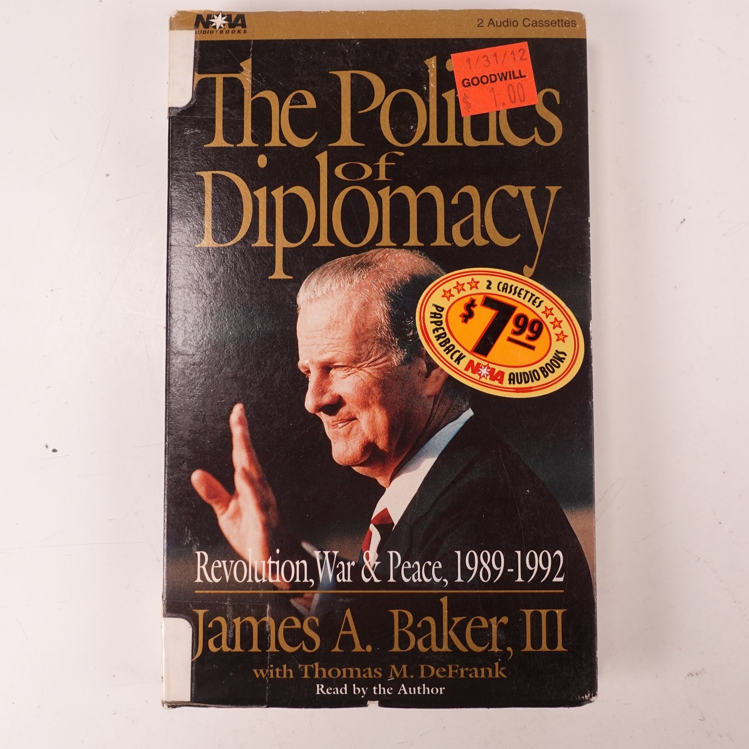 The Politics of Diplomacy by James A. Baker III Audiobook Cassettes Abridged 2