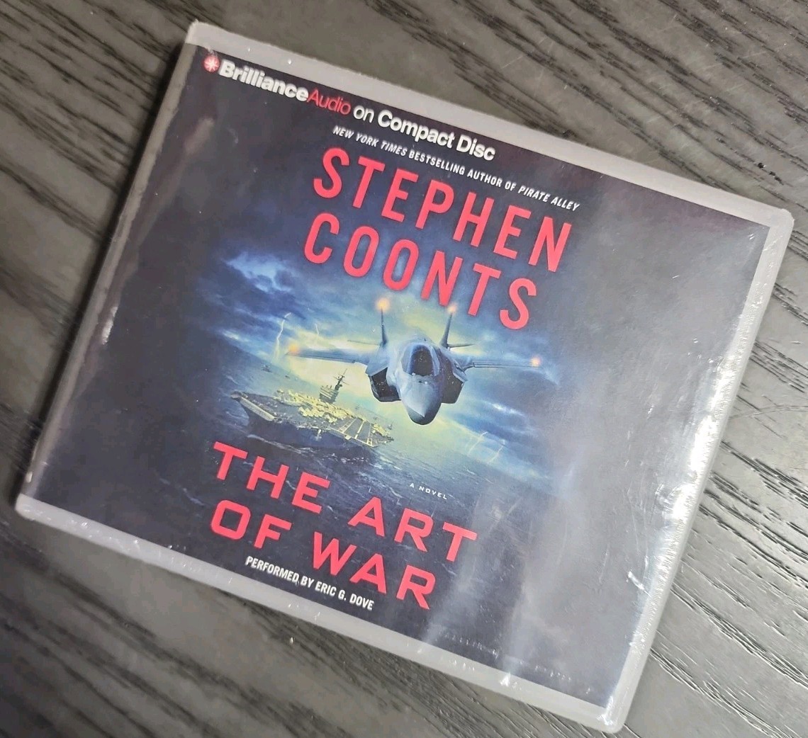The Art of War by Stephen Coonts NEW 6 CDs Audiobook Performed By Eric G Dove