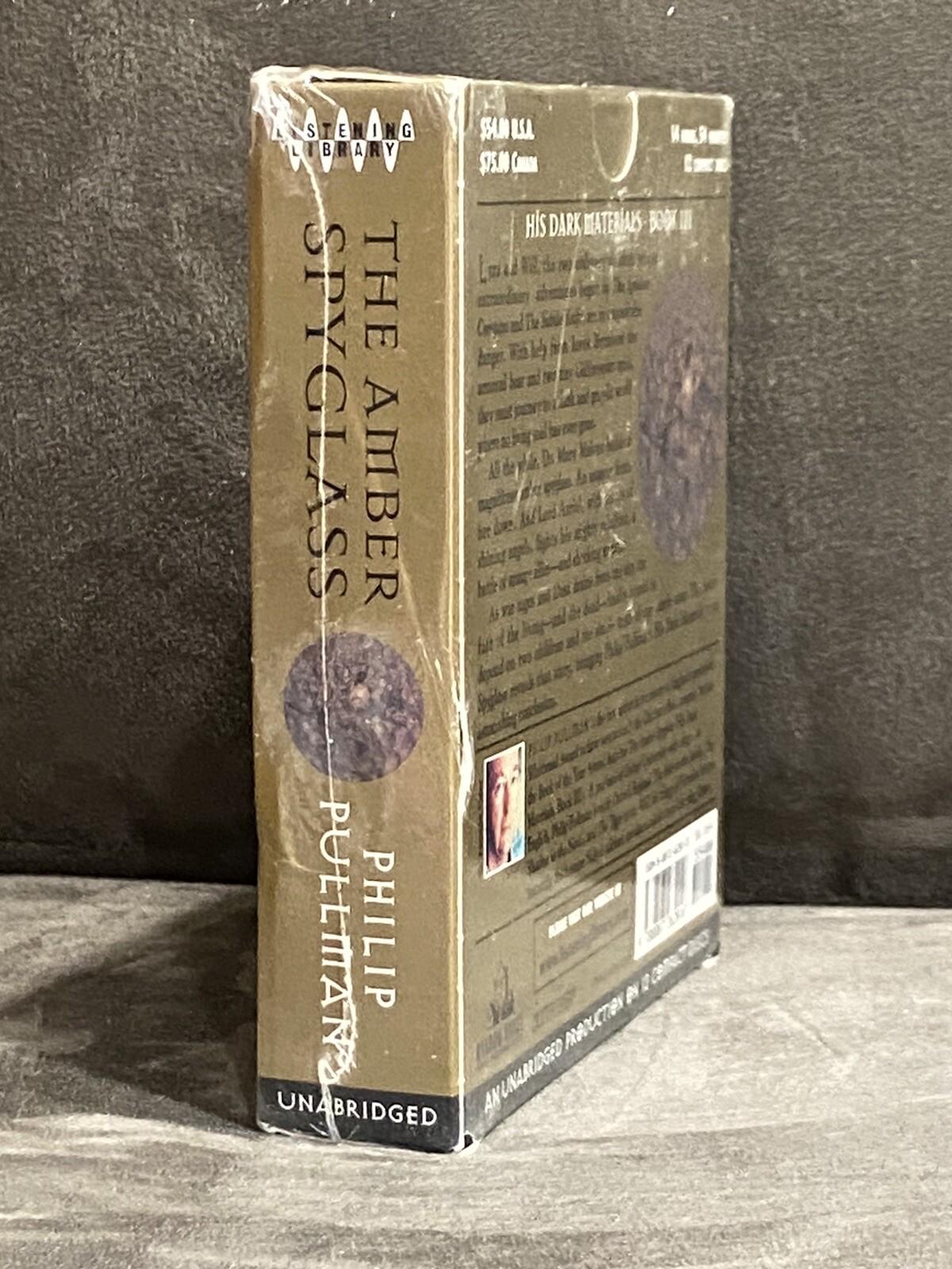 NEW! THE AMBER SPYGLASS HIS DARK MATERIALS BOOK 3 PHILIP PULLMAN 12 COMPACT DISC