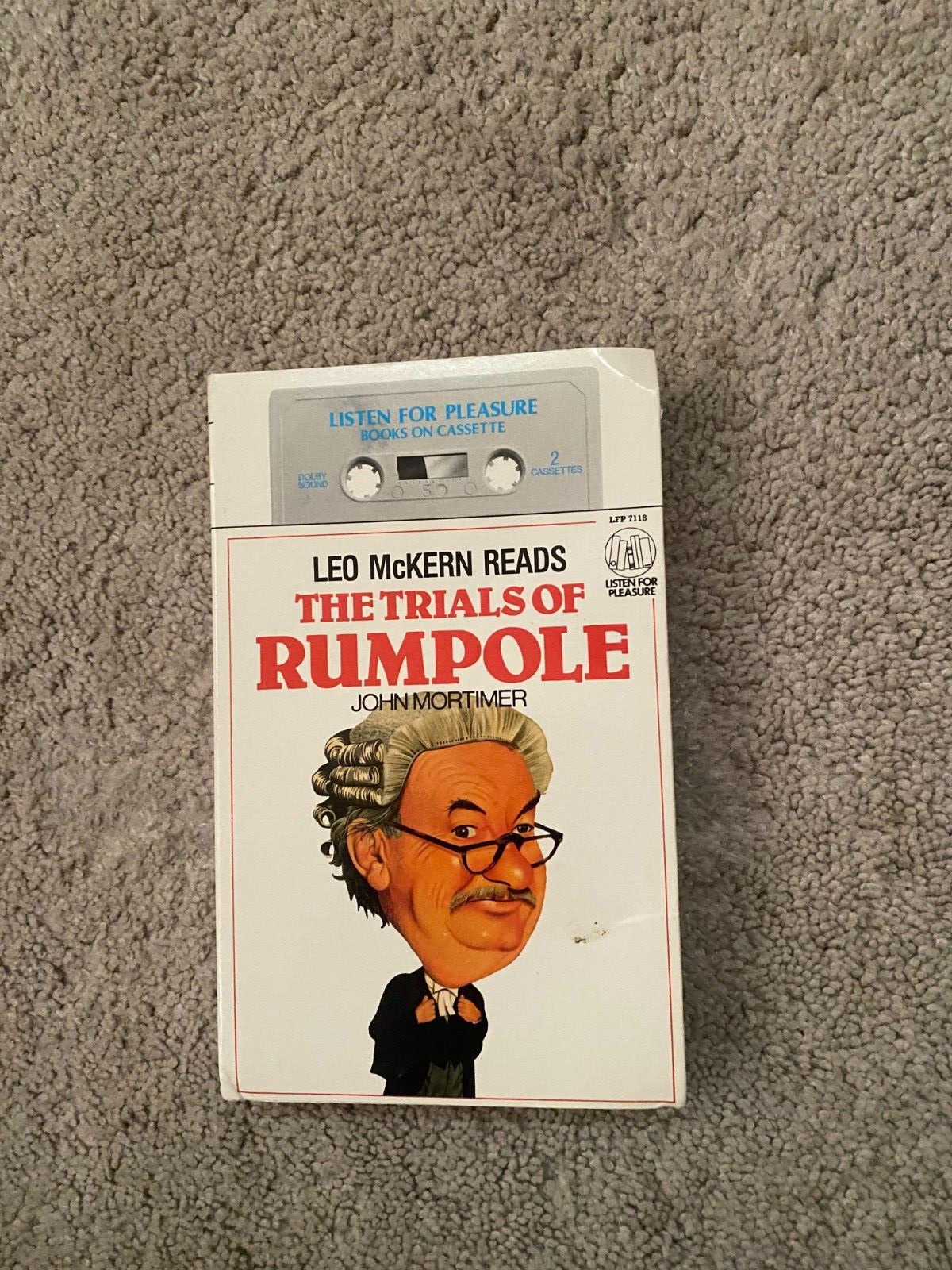 LEO MCKERN READS THE TRIALS OF RUMPOLE CASSETTE JOHN MORTIMER