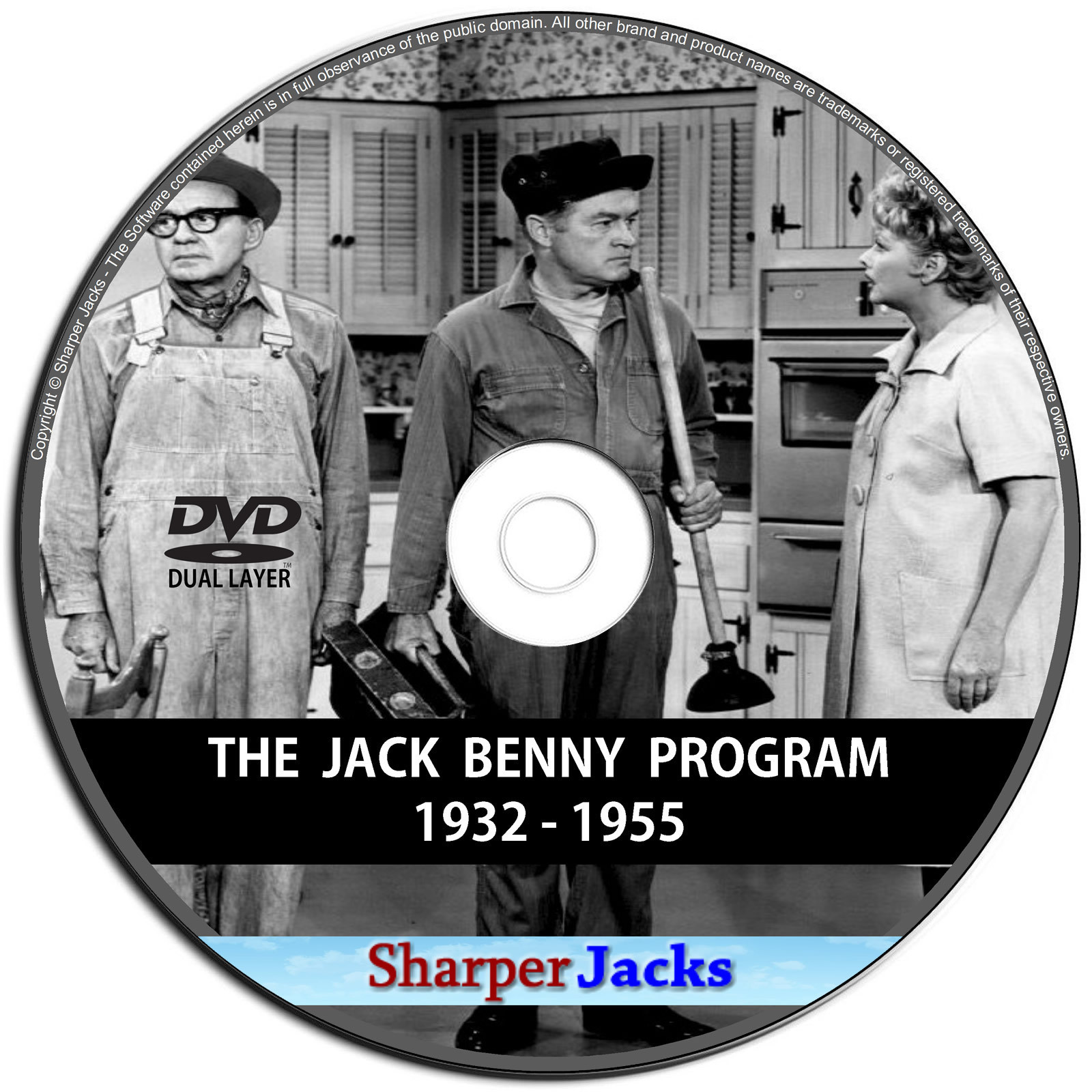 Jack Benny Old Time Comedy Radio Show Largest Collection (Digitally Remastered)