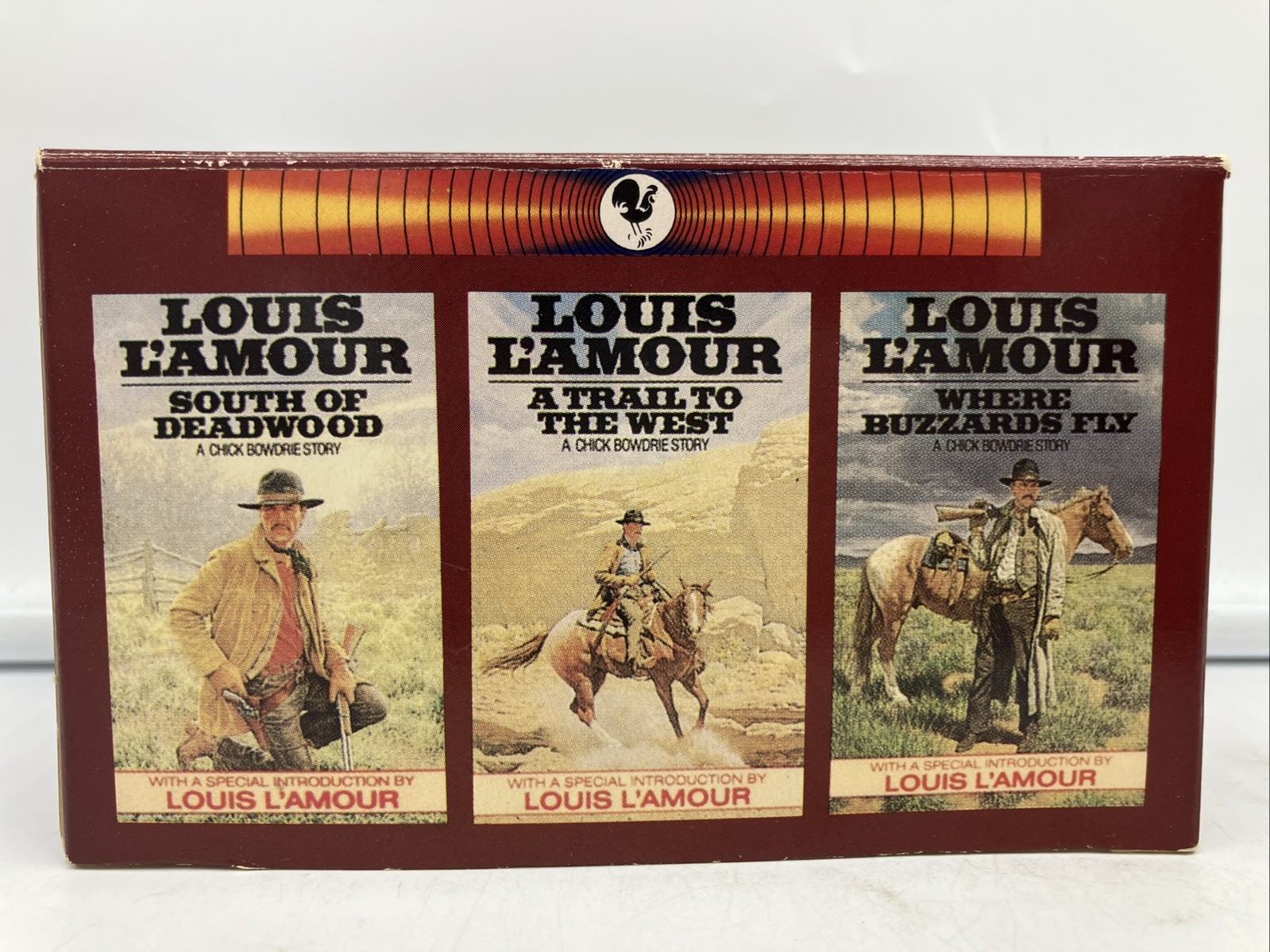 LOUIS LAMOUR 3 HOURS OF GREAT LISTENING WITH CHICK BOWDRIE AUDIO BOX SET