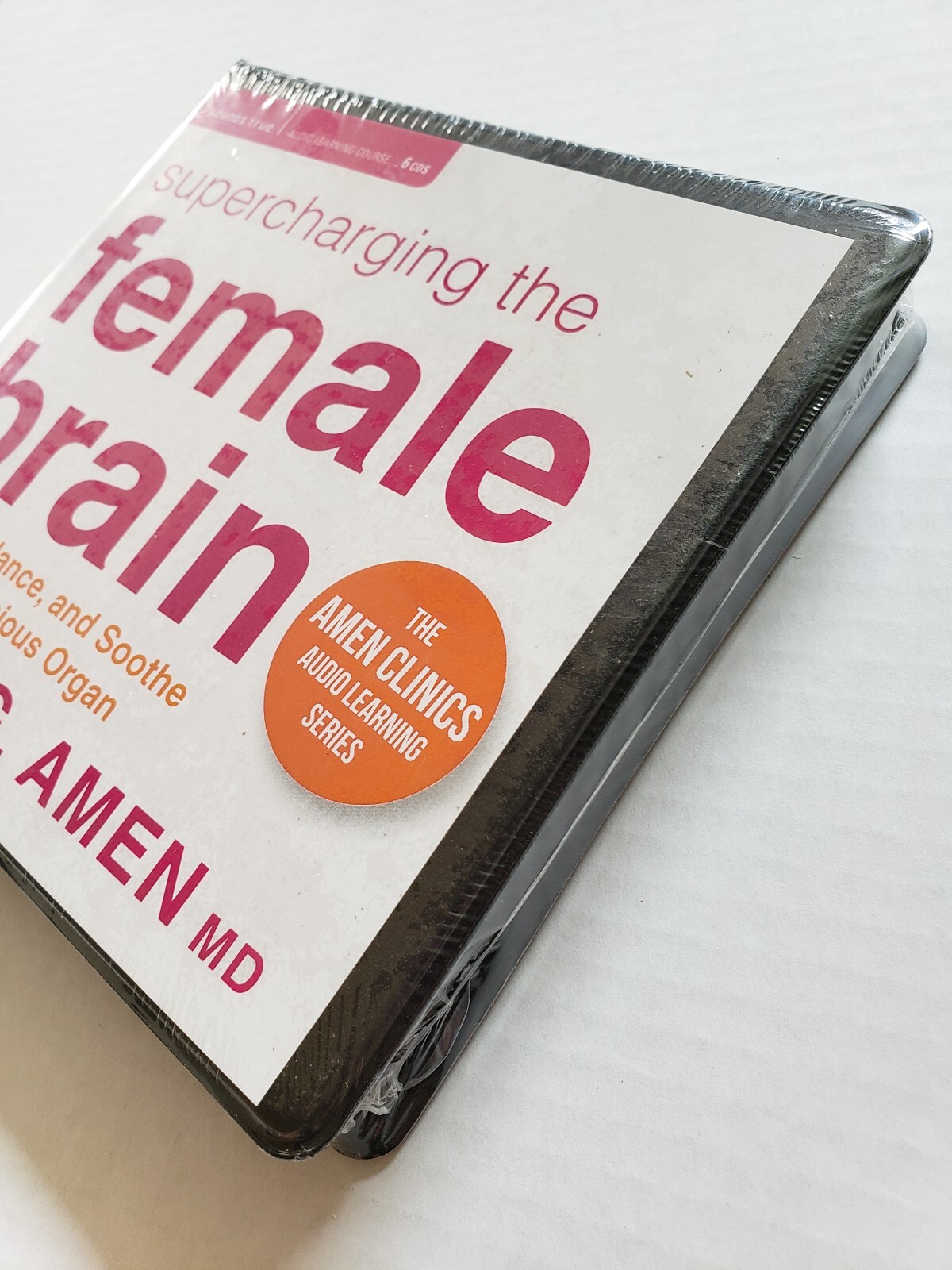 Supercharging the Female Brain by Daniel G. Amen (2015, CD, 6-Discs) sealed New