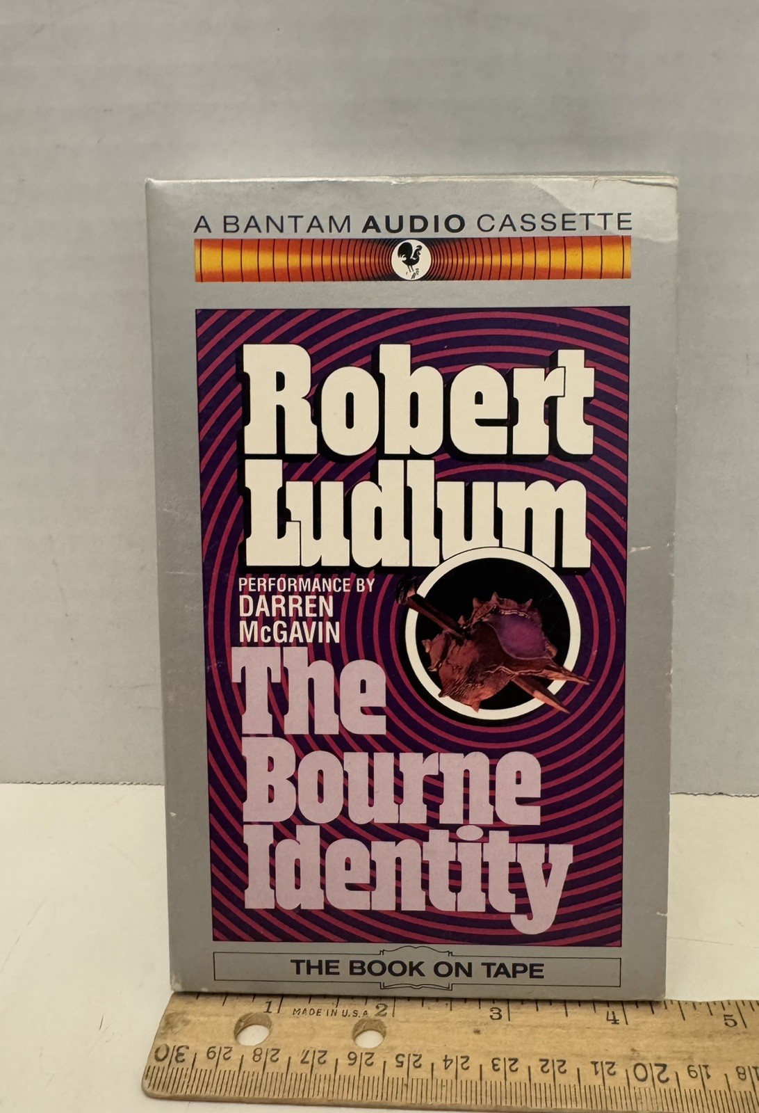 The Bourne Idenity by Robert Ludlum (1987) Audiobook on Cassette Tape