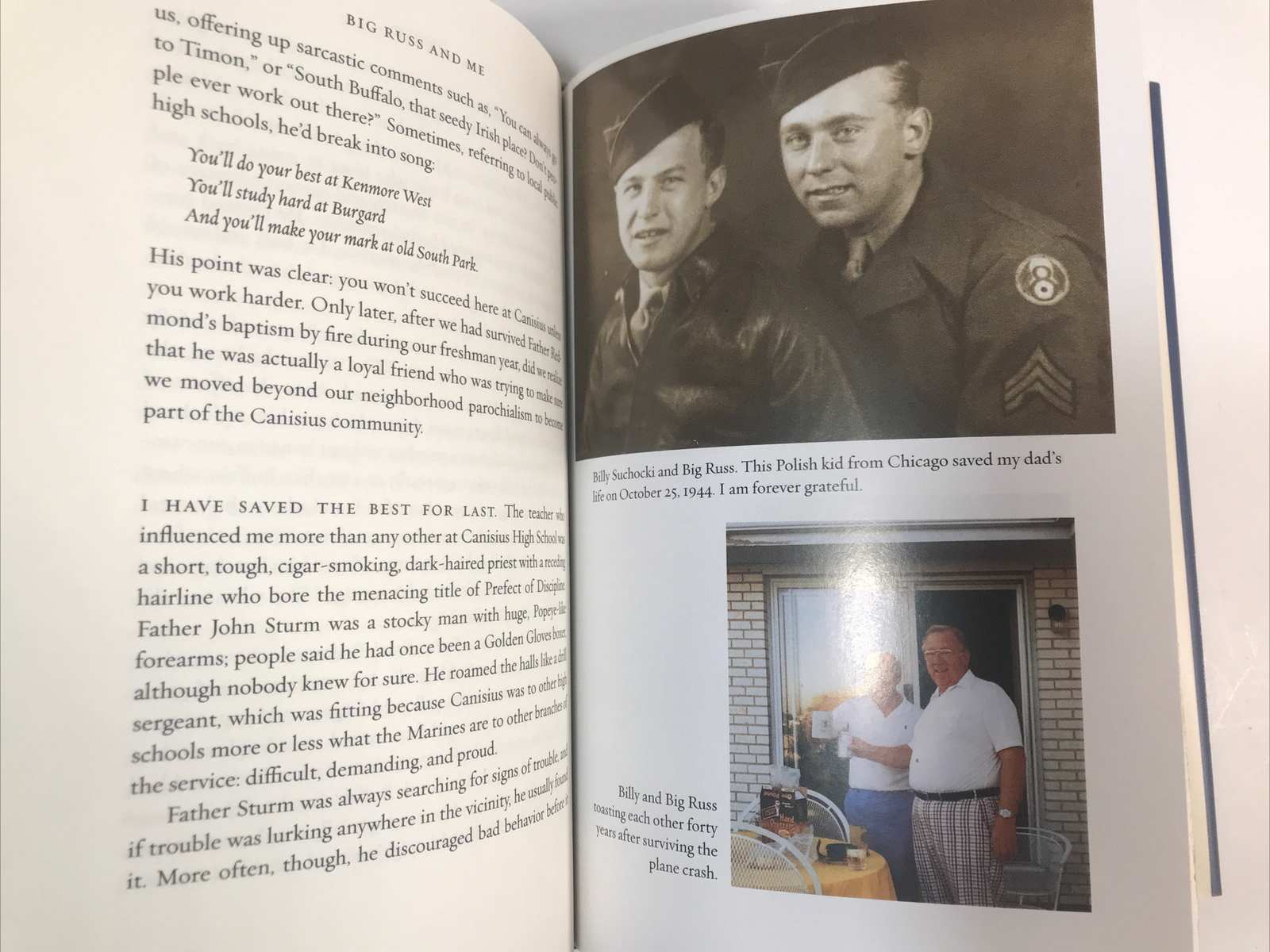 Big Russ and Me by Tim Russert — Autographed / 1st Edition + Lecture pamphlet