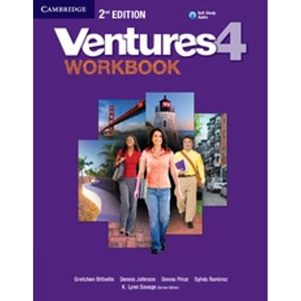 Ventures Level 4 Workbook with Audio CD — paperback Bitterlin, Gretchen|John…