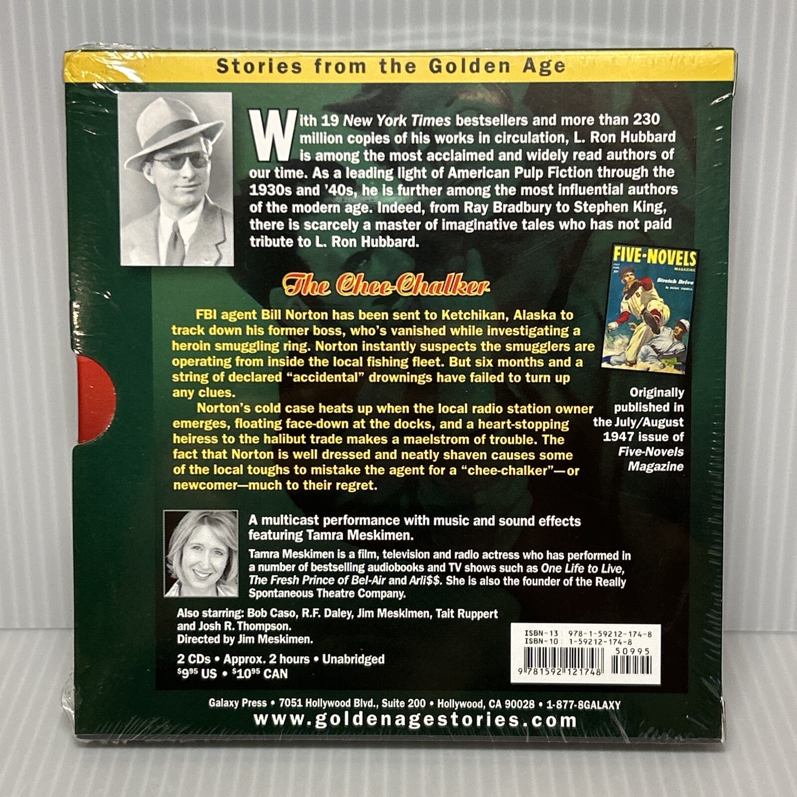 The Chee-Chalker by Ron Hubbard (Mystery/Suspense Short Stories Collection) ~NEW