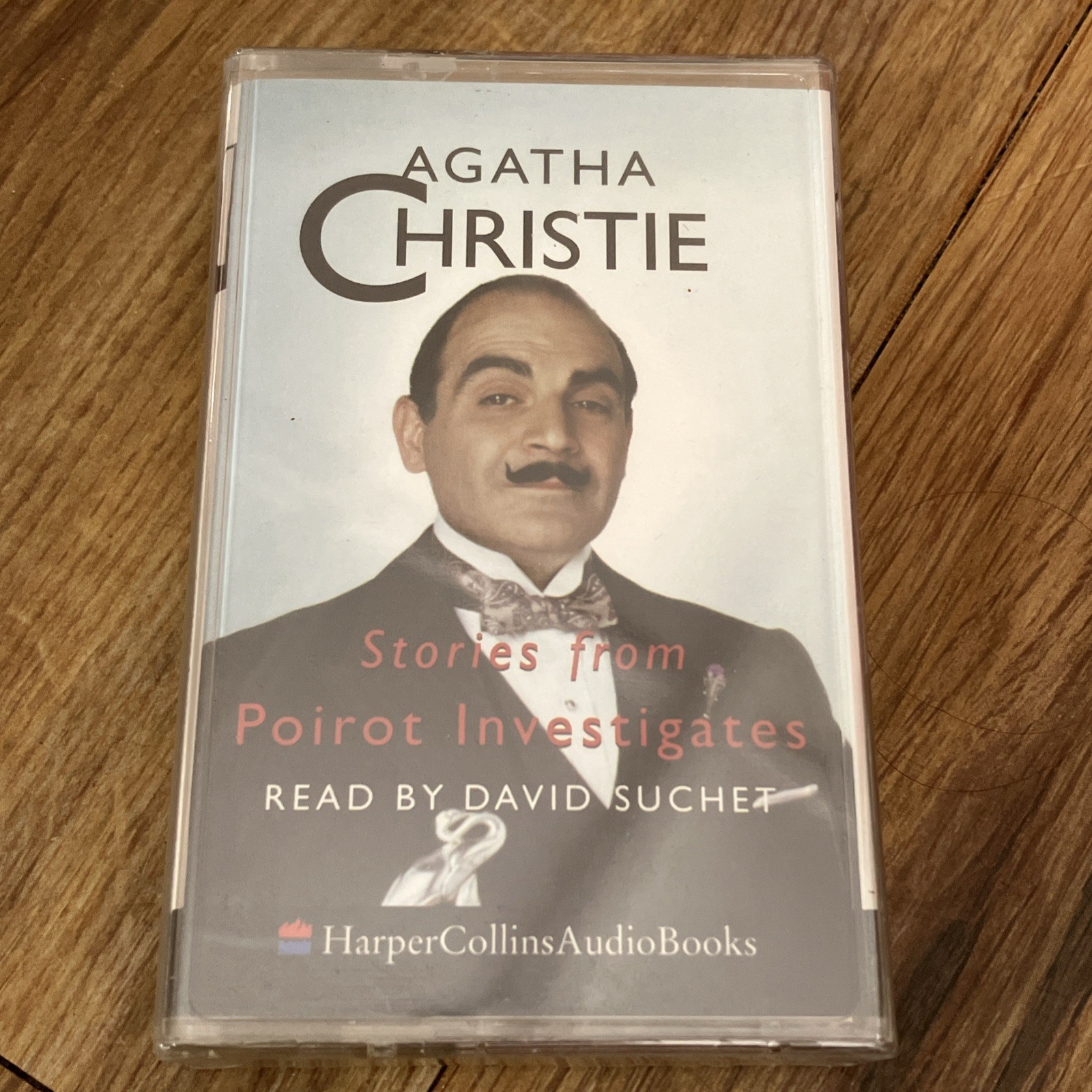 Agatha Christie Stories from Poirot Investigates Audio Cassette David Suchet