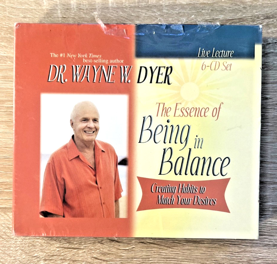 Dr. Wayne Dyer The Essence of Being in Balance CD Audiobook Self Help Motivation