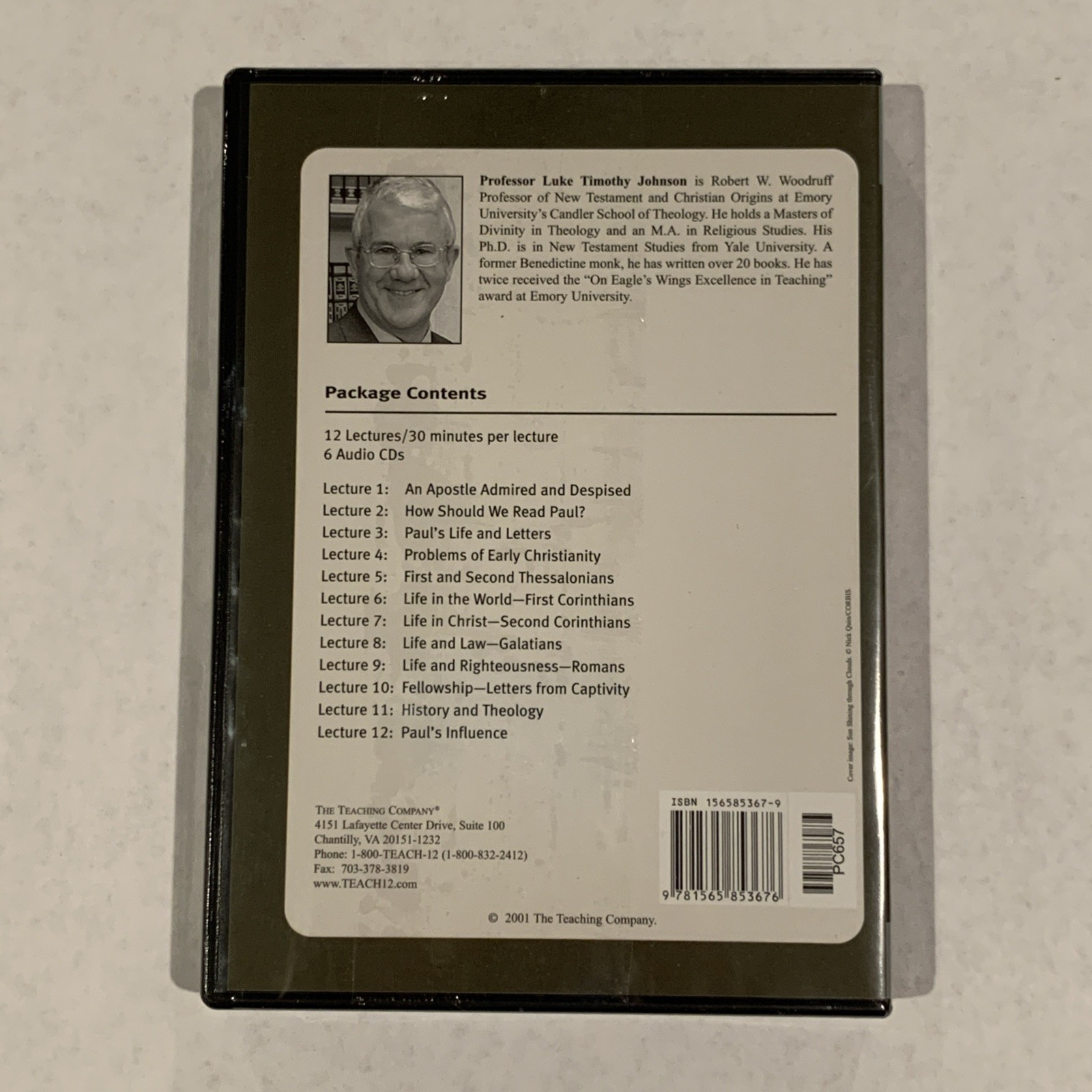 The Great Courses: The Apostle Paul (Audiobook & Guidebook) Brand New