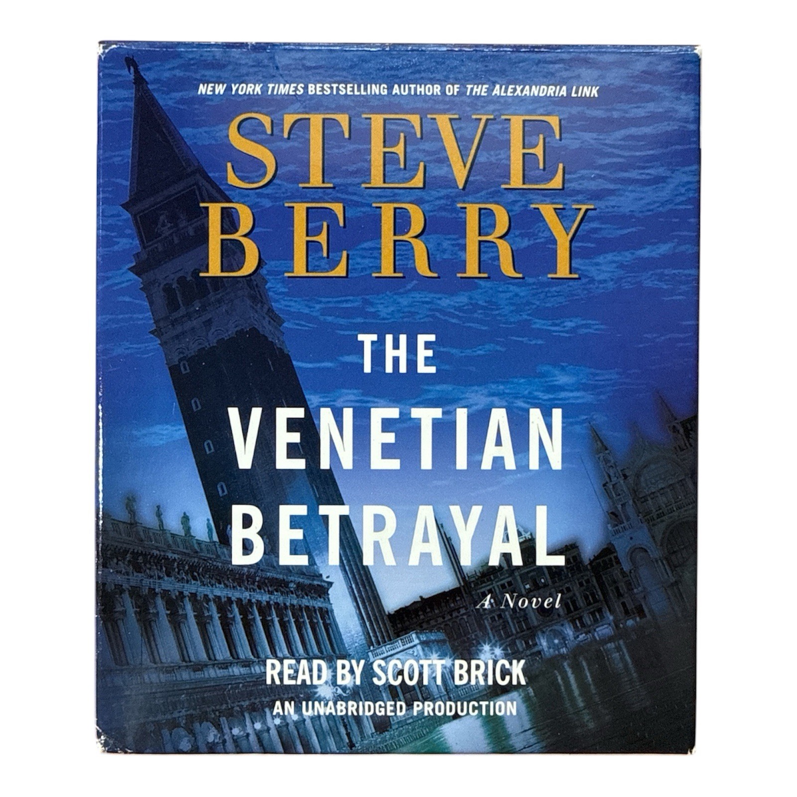 The Venetian Betrayal by Steve Berry Unabridged Audiobook CD
