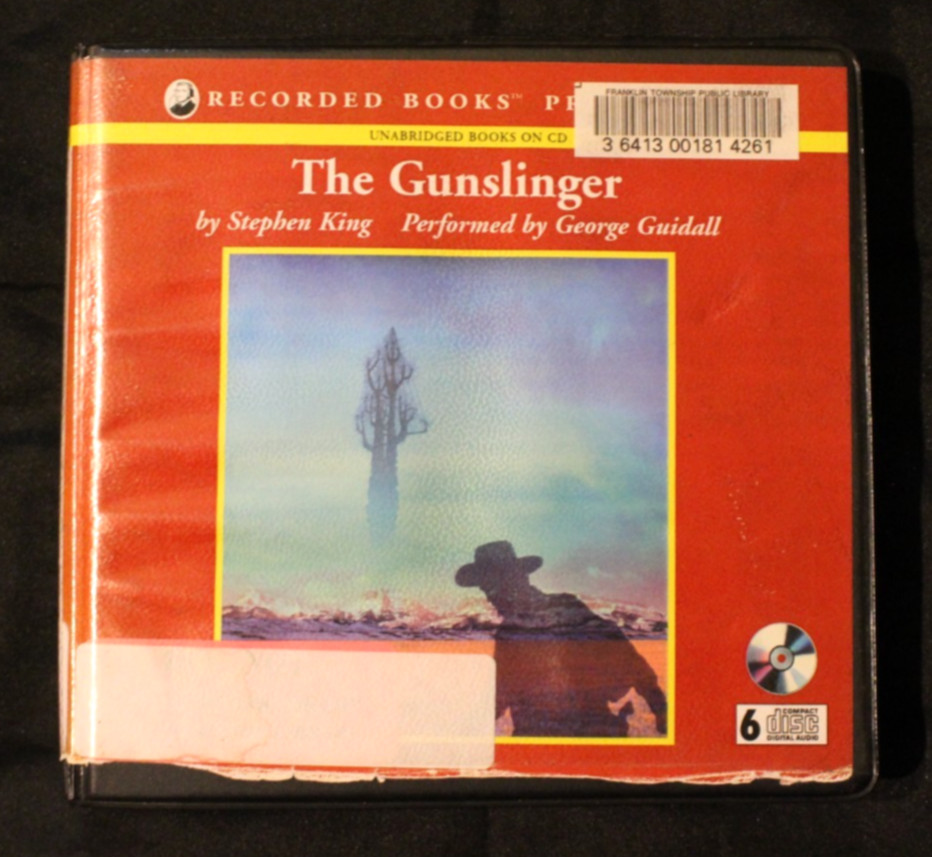 The Gunslinger By: Stephen King ~ Audiobook CD [Ex-Lib Scratched/Untested]