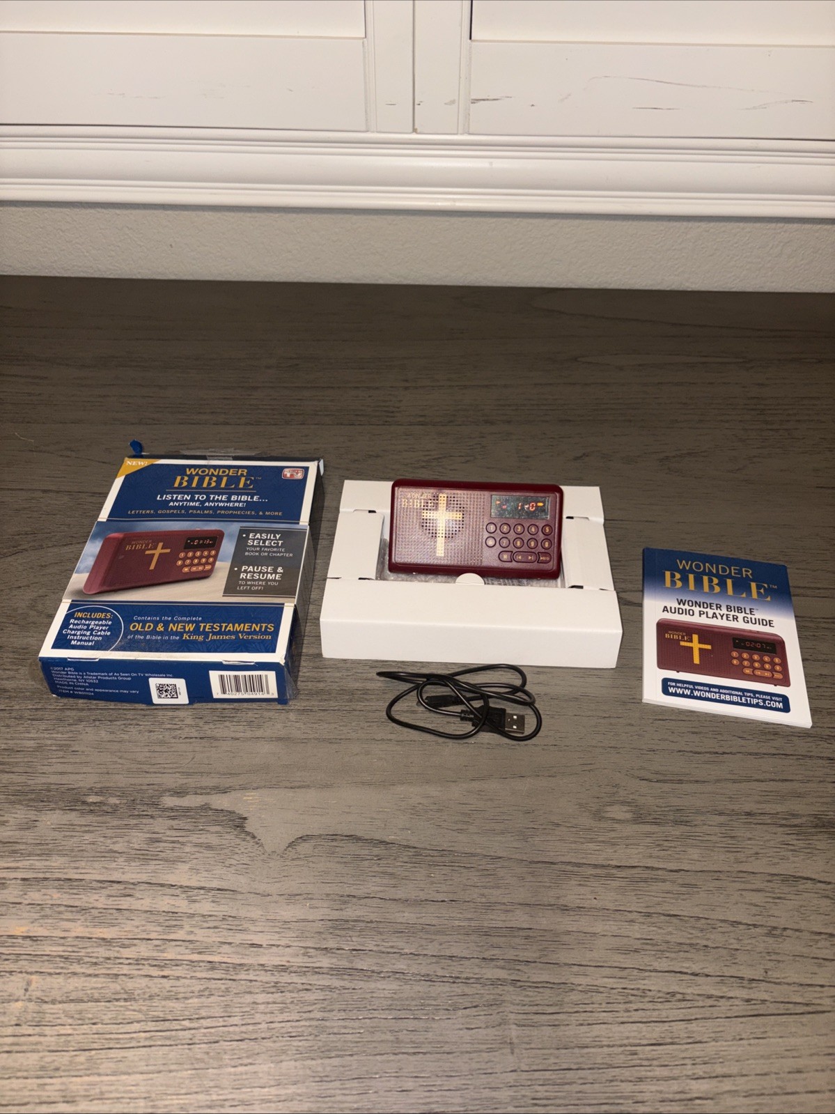 Wonder Bible NIV Audio Bible Portable Scripture Player With Built In Speaker