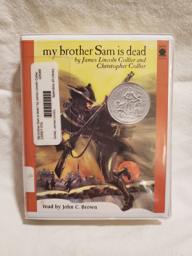 My Brother Sam is Dead audio book cassette James L & Christopher Collier