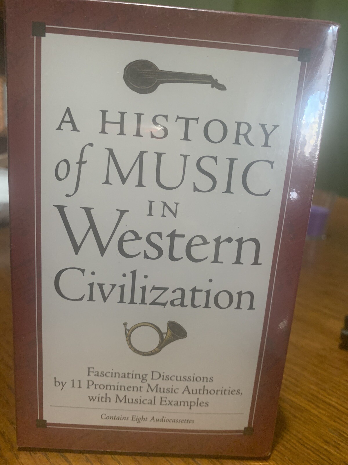 A History of Music in Western Civilization — 8 Audiocassettes New Sealed!