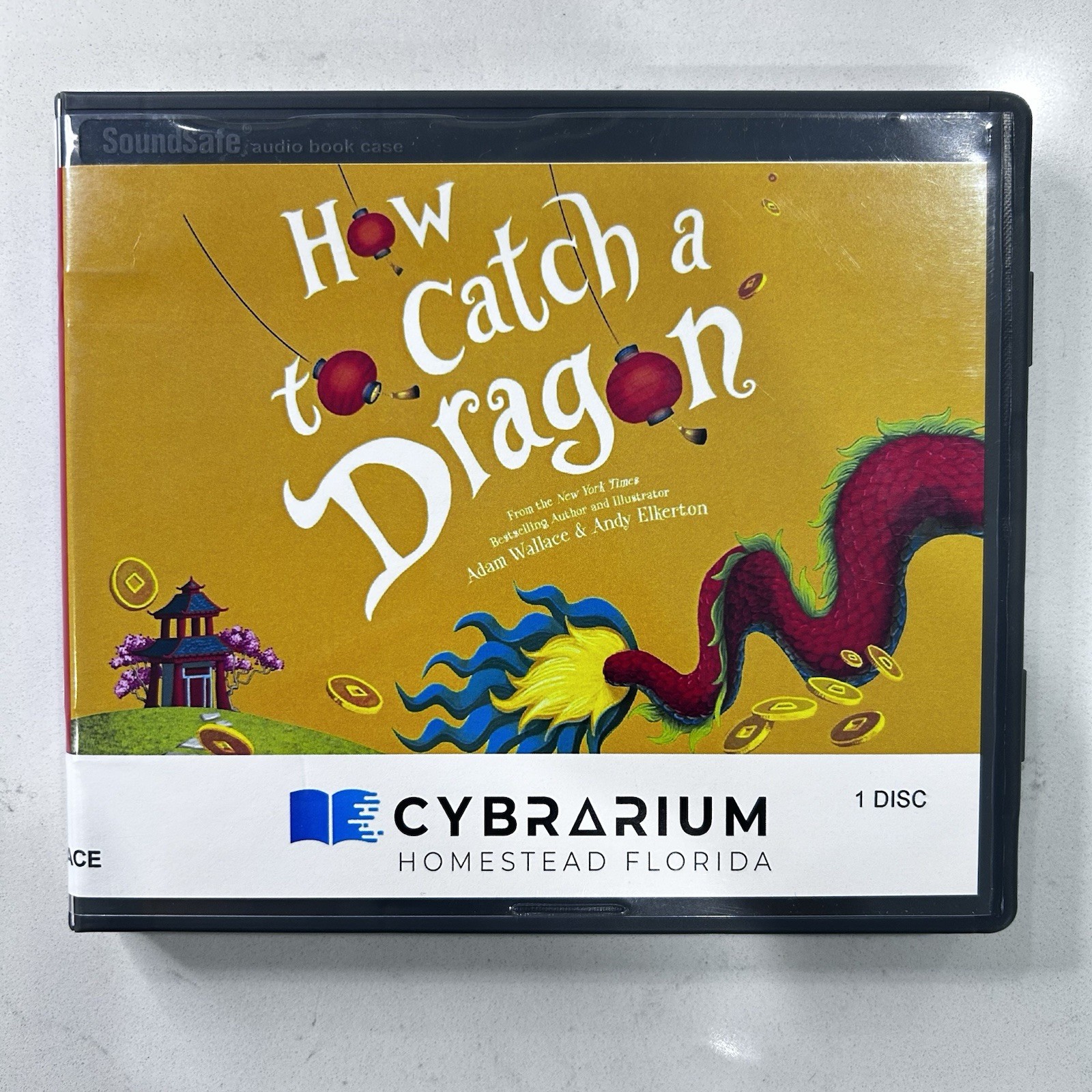 Adam Wallace & Andy Elkerton How to Catch a Dragon Audiobook 1-Disc Set