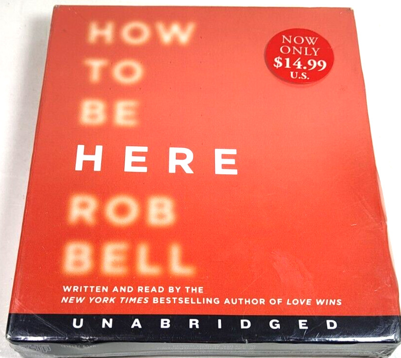 Rob Bell — How To Be Here 2016 Mindfulness Spiritual Audiobook Brand New Sealed