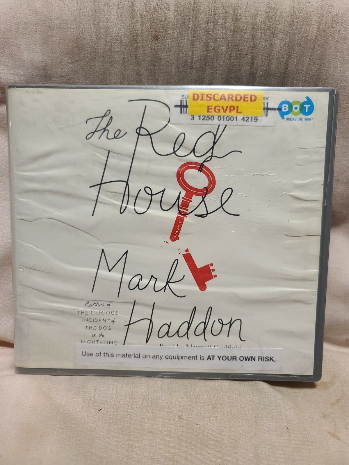 Shelf162F Audiobook~ The red house- mark haddon