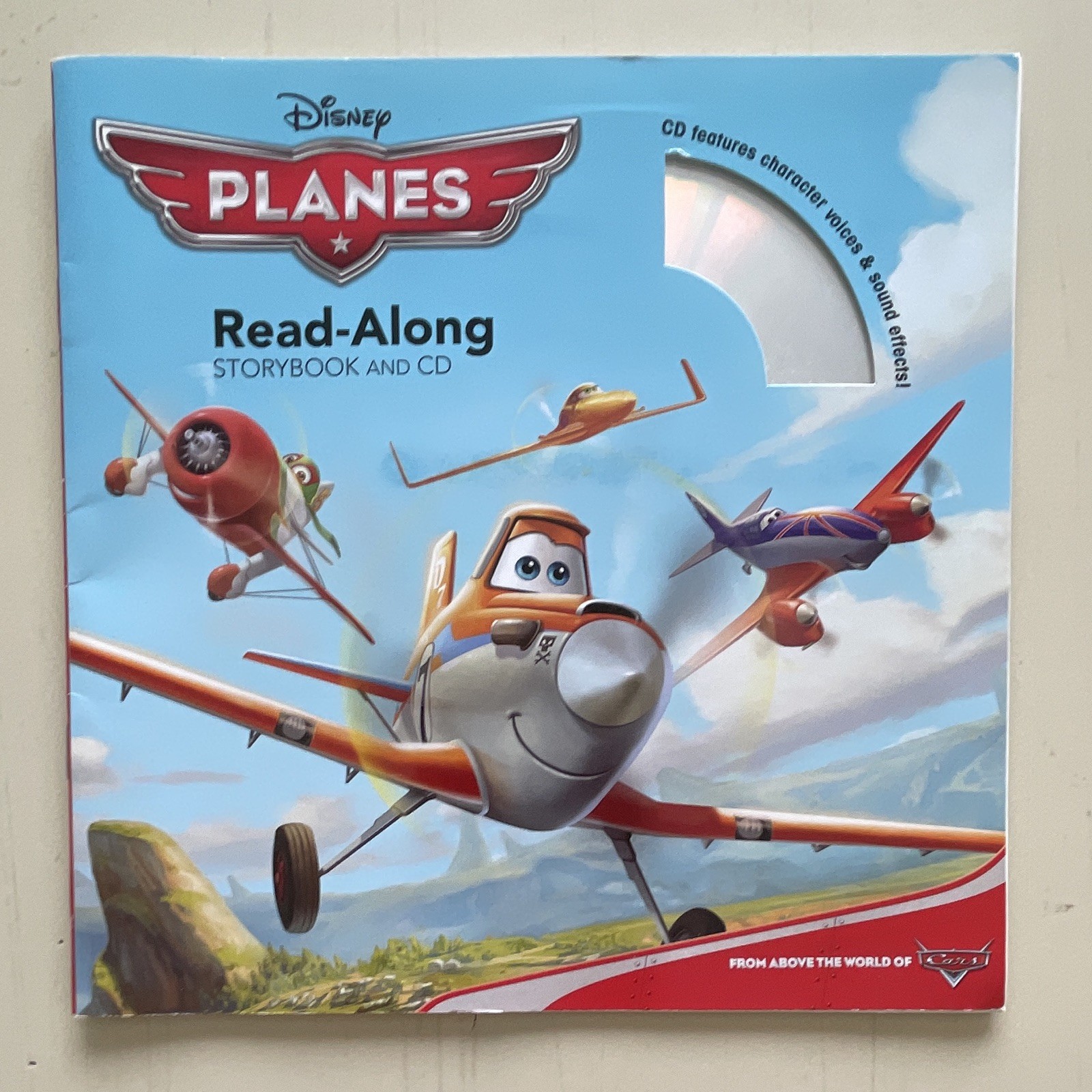 Disney Planes Read-Along Storybook & Audio CD (Disney Press, 2013) Ages 4-8