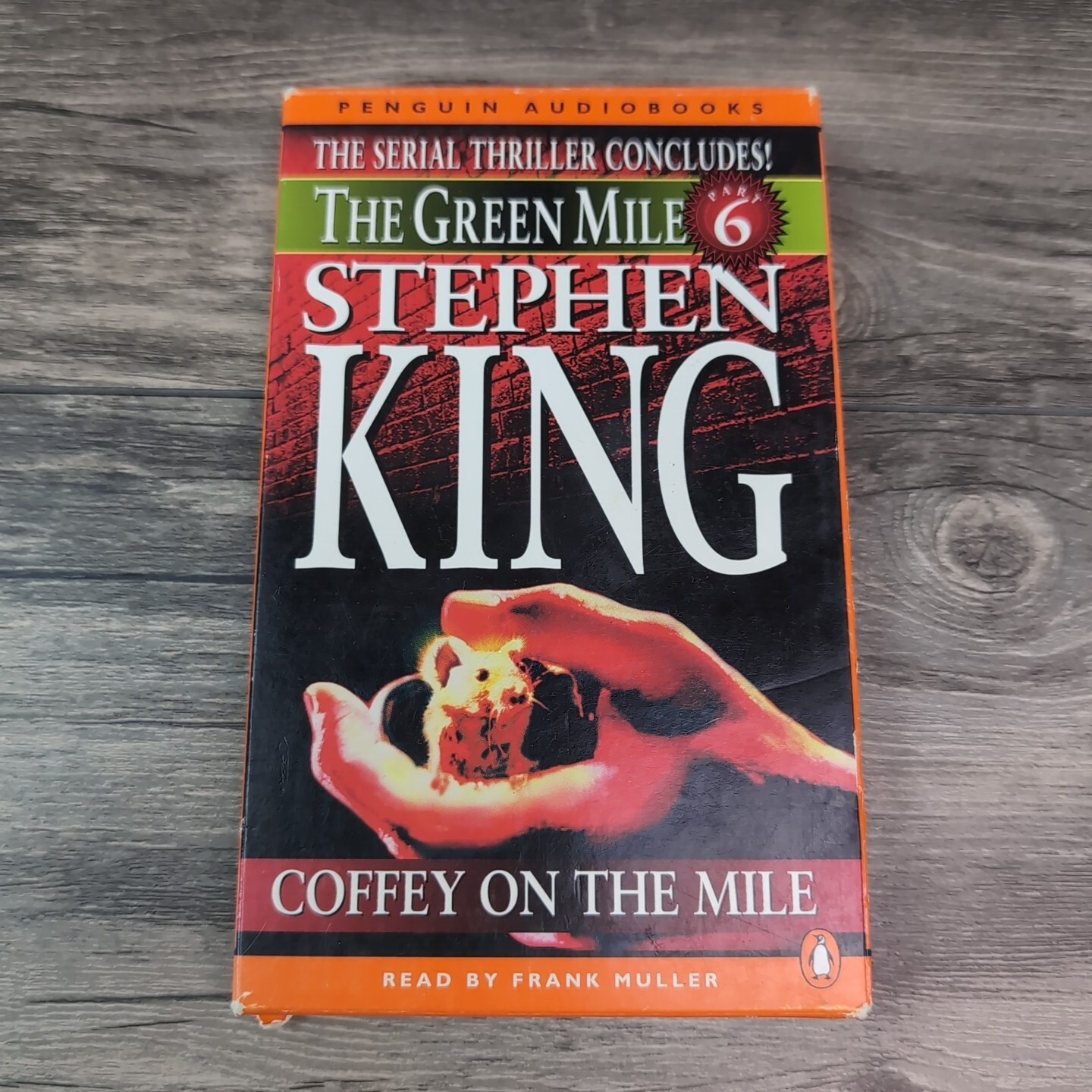 The Green Mile Audio Tape Cassette Book Stephen King Tested