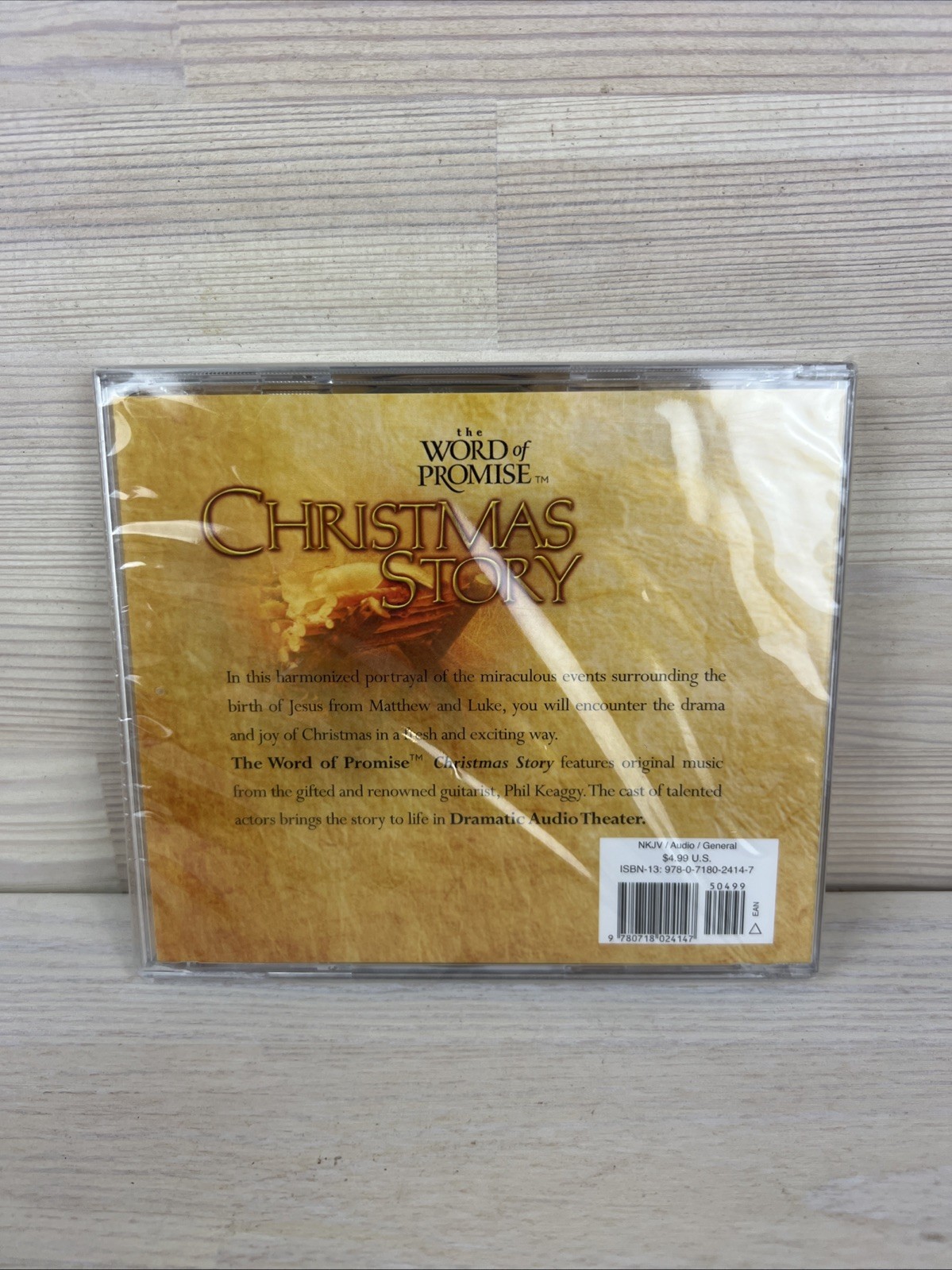Word of Promise Christmas Story by Thomas Nelson (2007) Brand New Sealed
