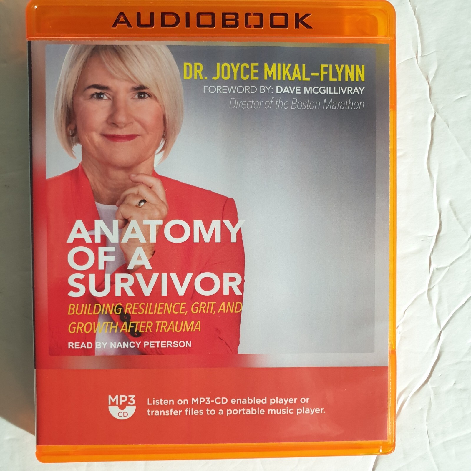 Lot of 3 Audiobooks MP3-CDs (Like New) PTSD, Trauma, Resilience, Growth, Healing