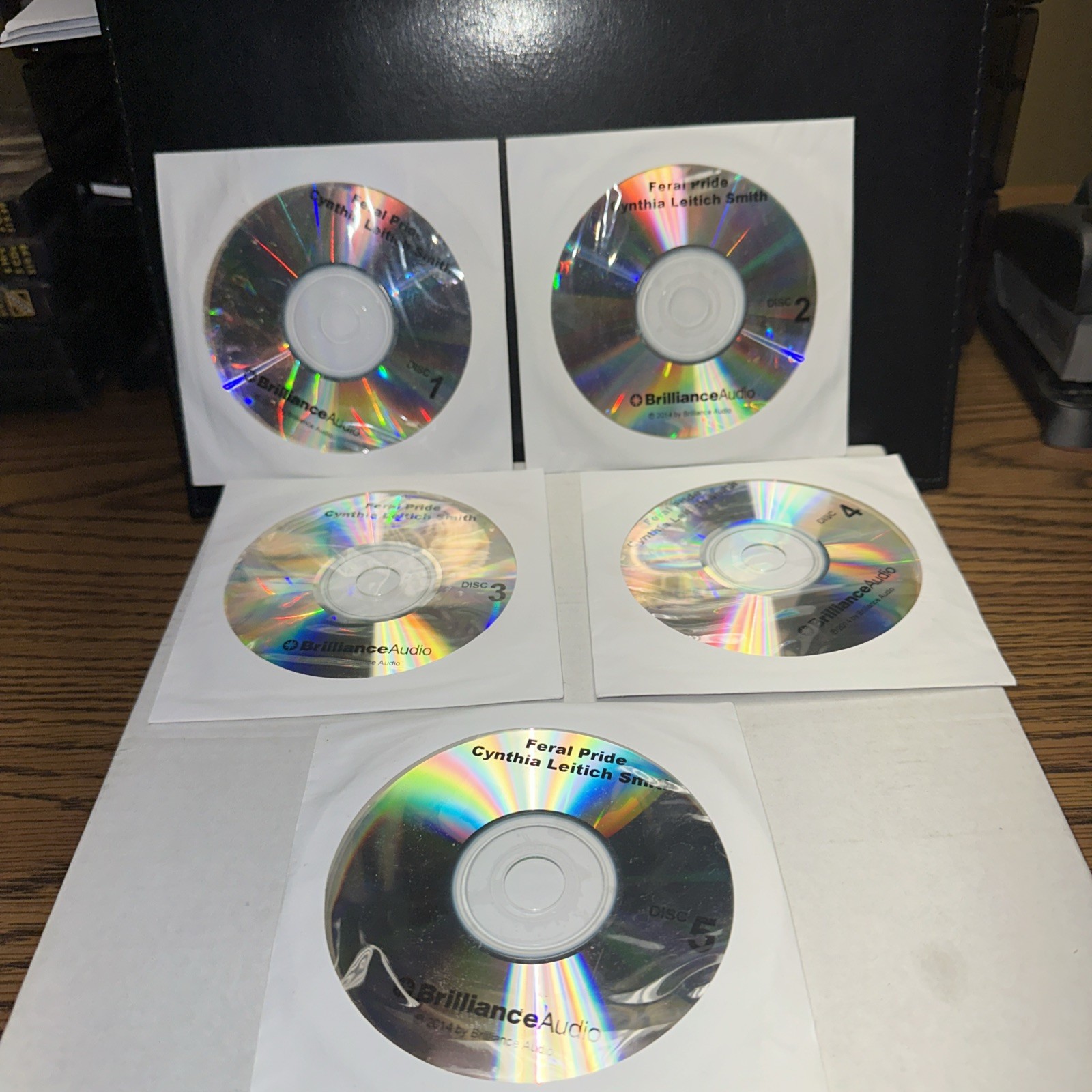 Feral Pride by Cynthia Leitich Smith: Audiobook Unabridged 5 CD Set 6 Hrs