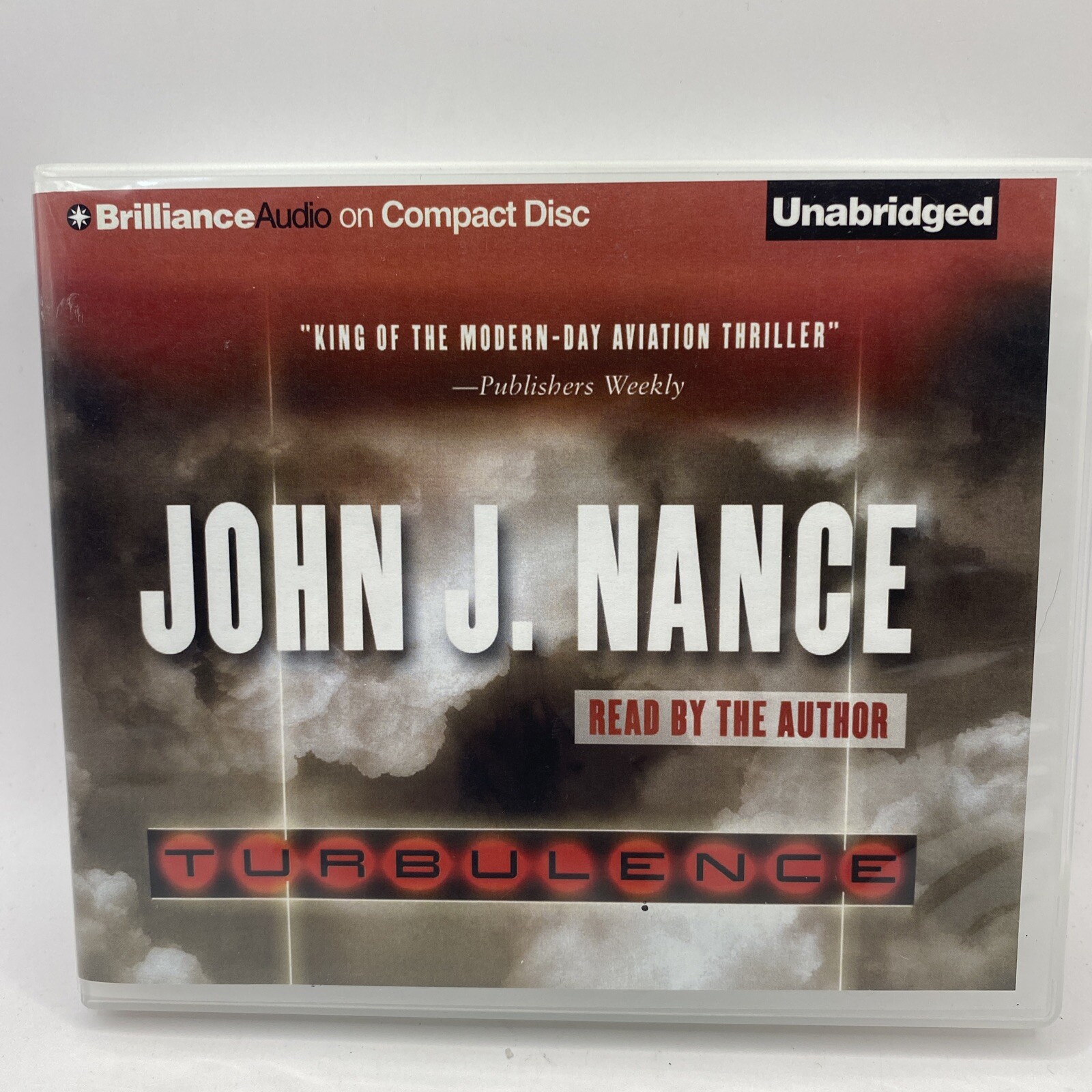 Audiobook CD TURBULENCE John J. Nance 2012 Unabridged — Like New