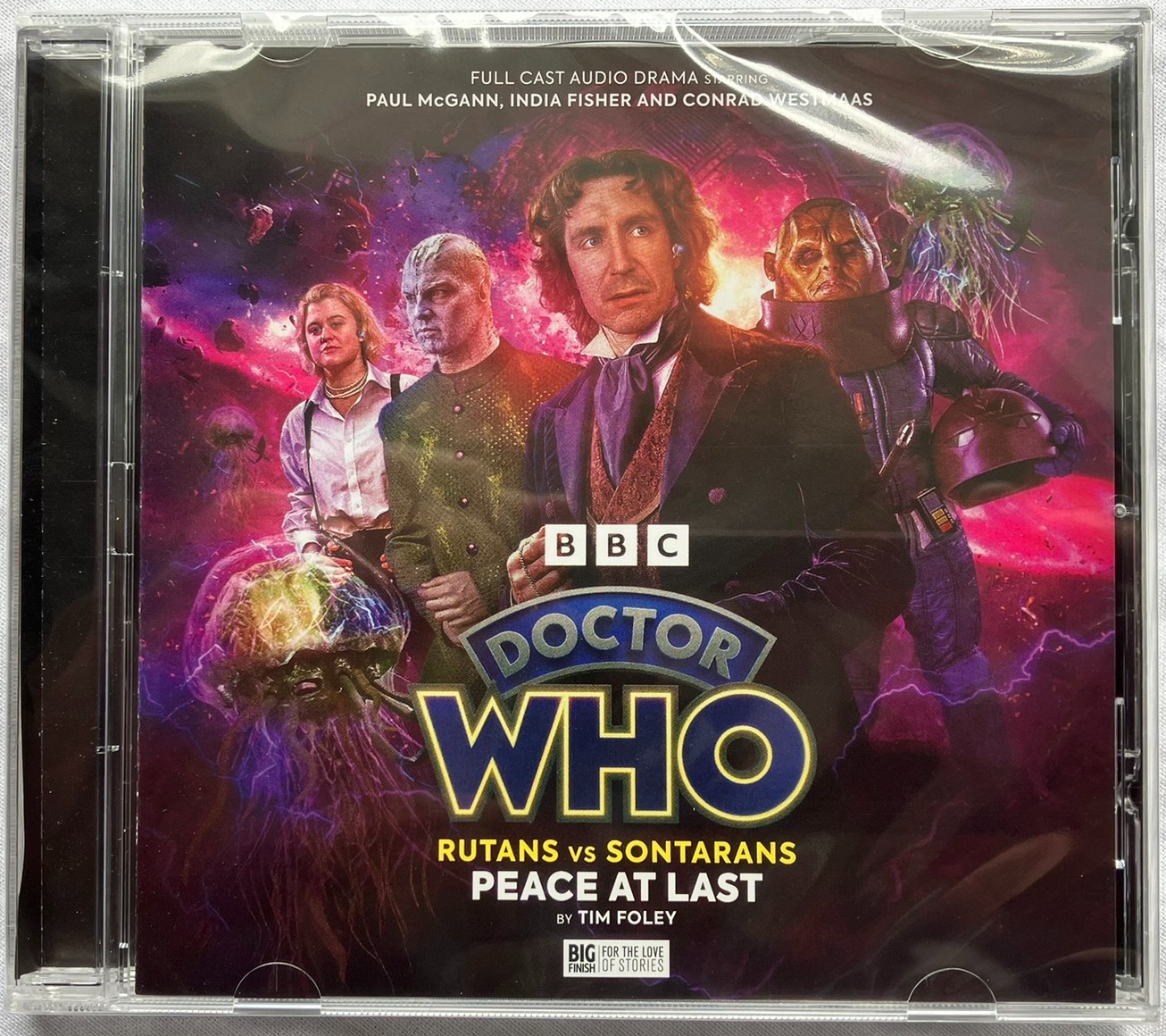 Doctor Who Rutans vs Sontarans Peace At Last — CD Paul McGann *NEW & SEALED*