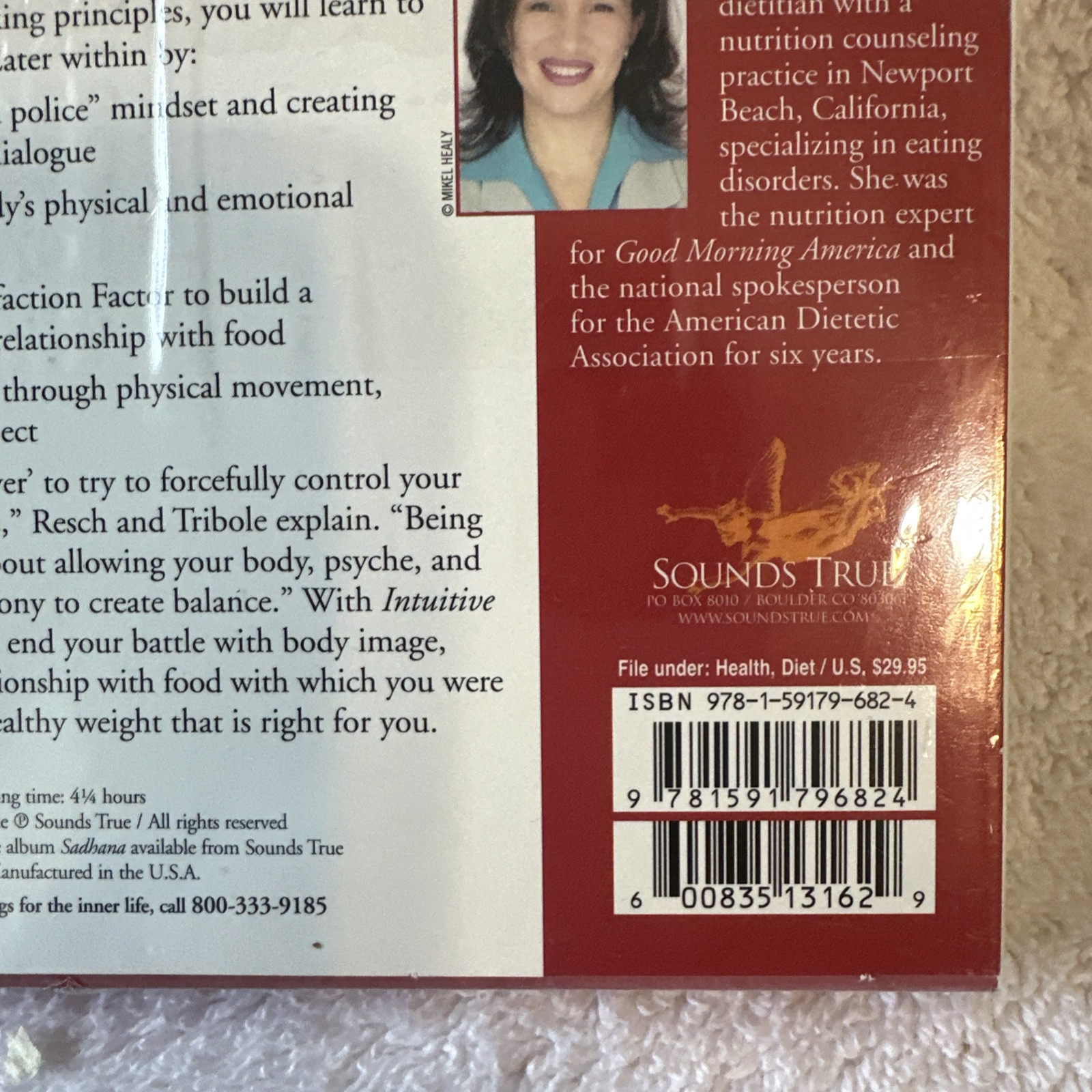 Intuitive Eating A Practical Guide to Make Peace with Food ELYSE RESCH 4-CDs New