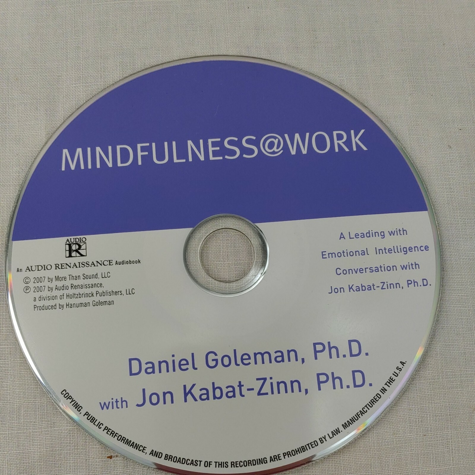 Mindfulness At Work CD Audiobook